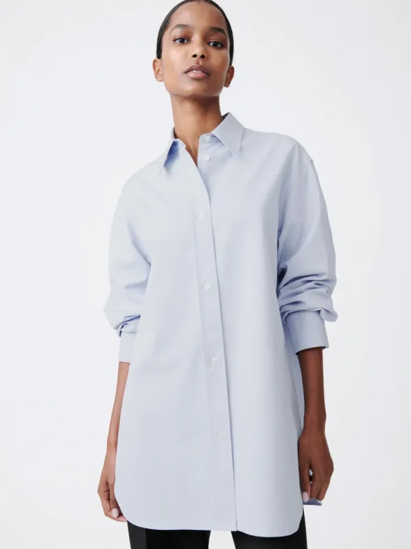 Santos Oxford Shirt in Mist sold by Studio Nicholson
