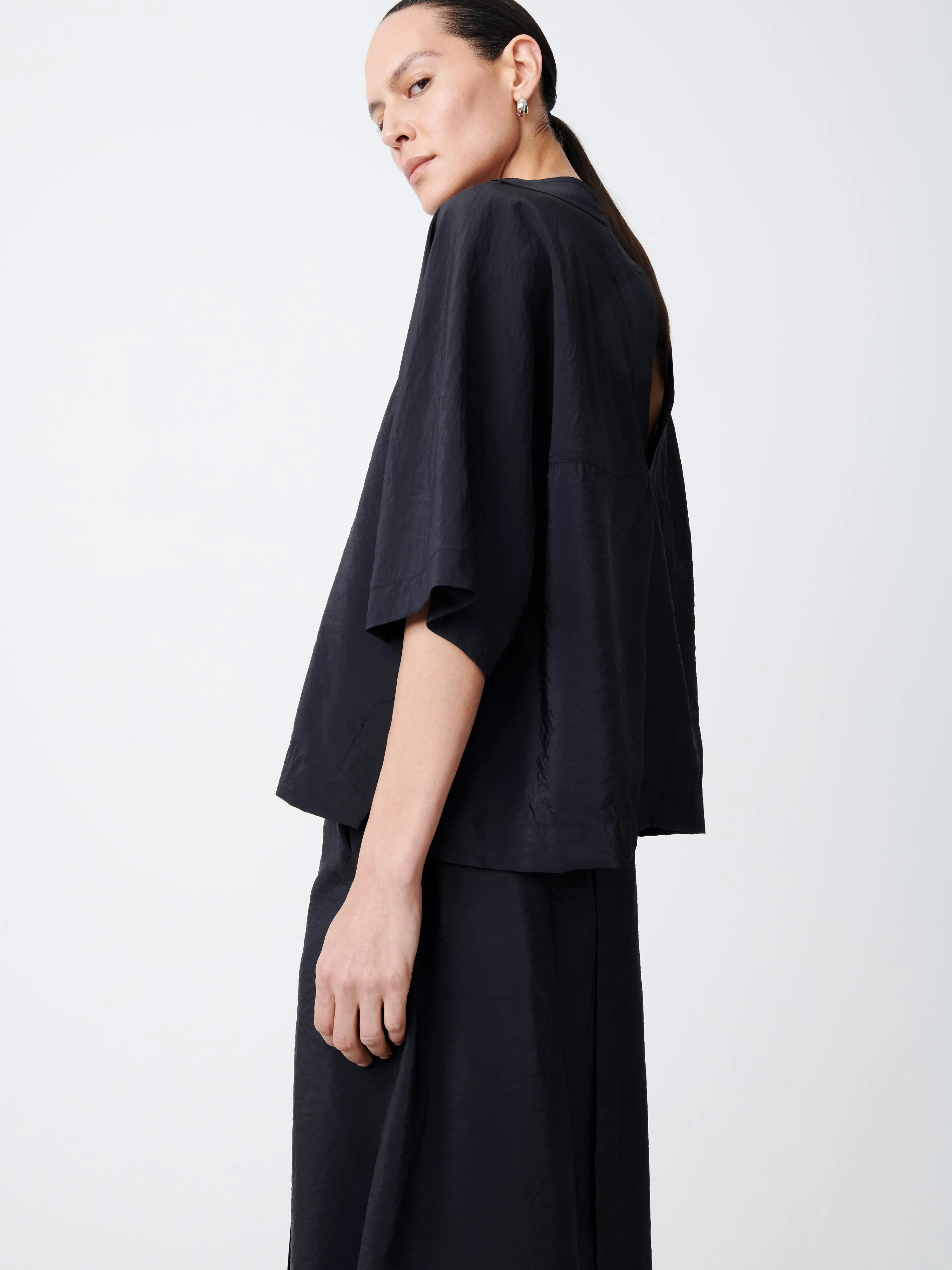 Hesse Top in Darkest Navy sold by Studio Nicholson product image thumbnail 5