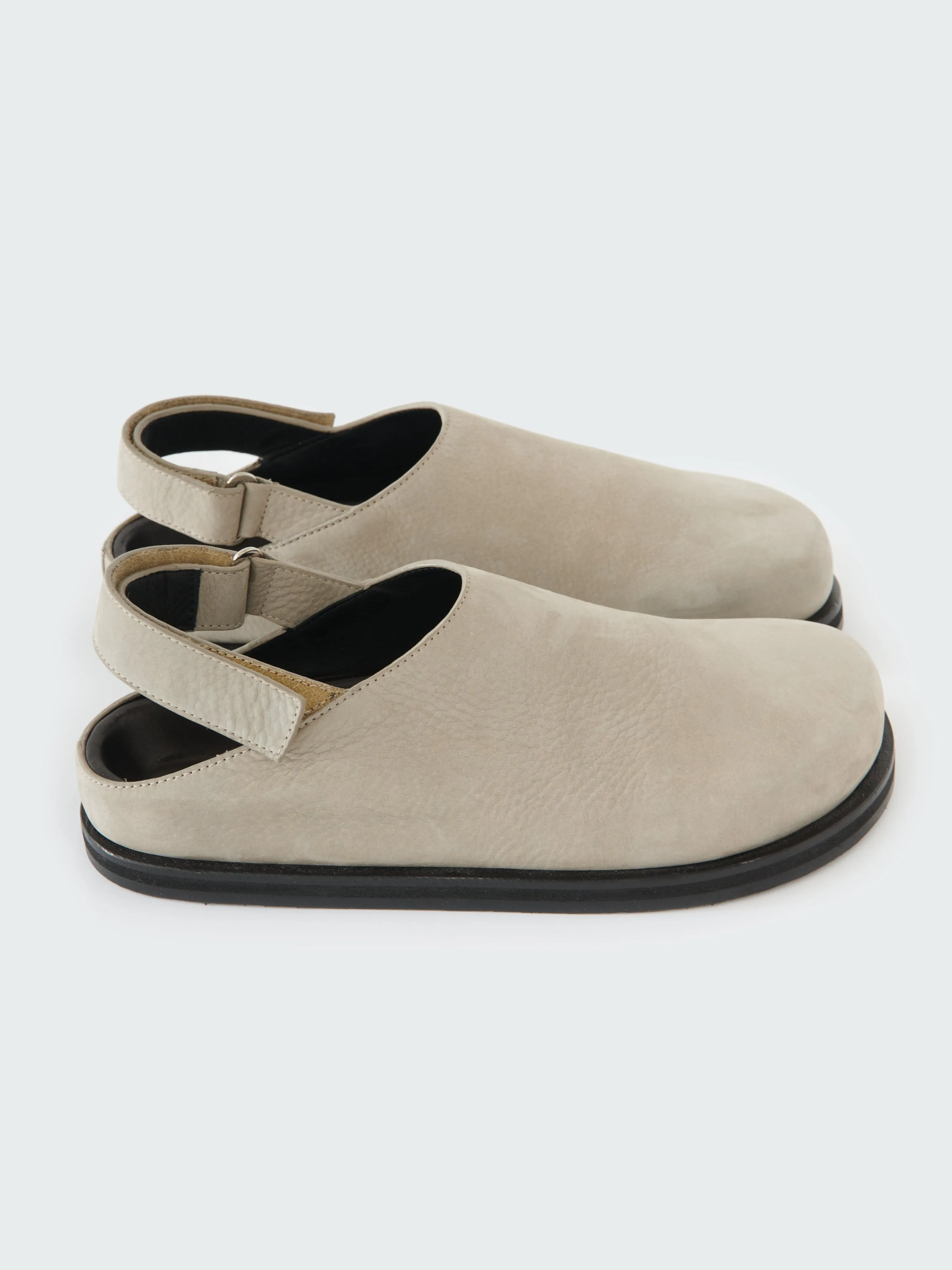Men's Hardning Clog in Rainy Day Grey sold by Studio Nicholson product image thumbnail 3