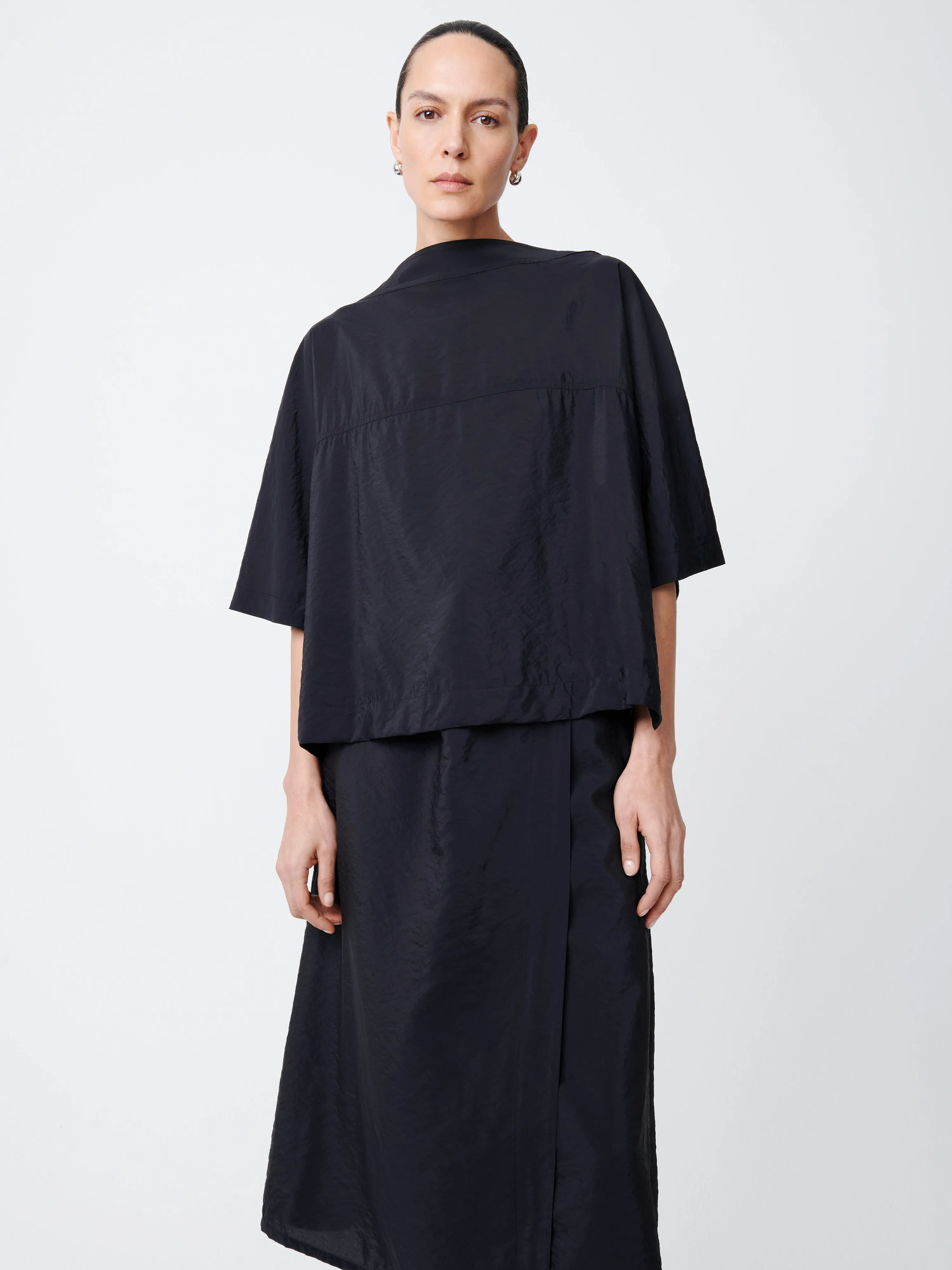 Hesse Top in Darkest Navy sold by Studio Nicholson product image thumbnail 3