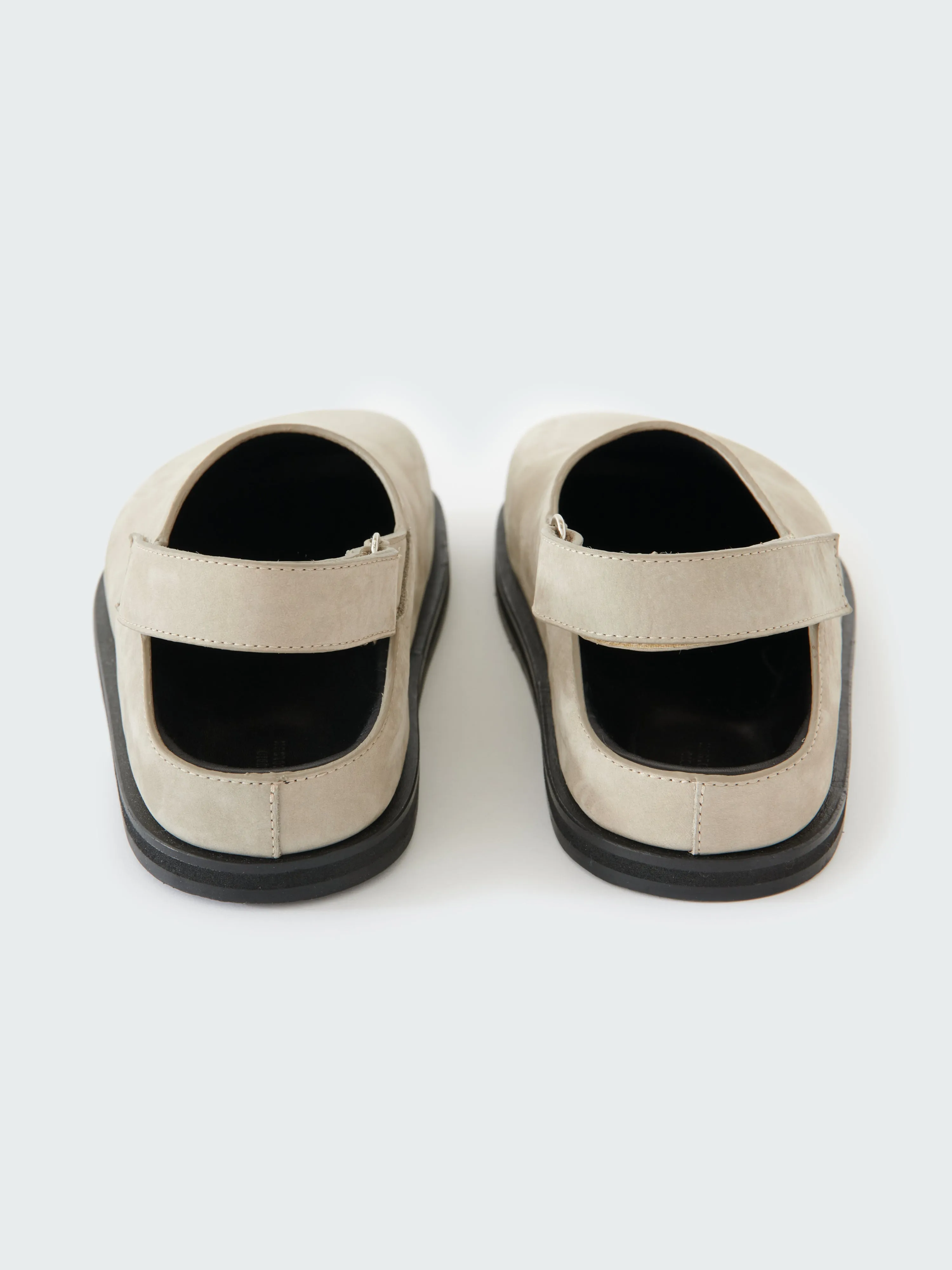 Men's Hardning Clog in Rainy Day Grey sold by Studio Nicholson product image thumbnail 5