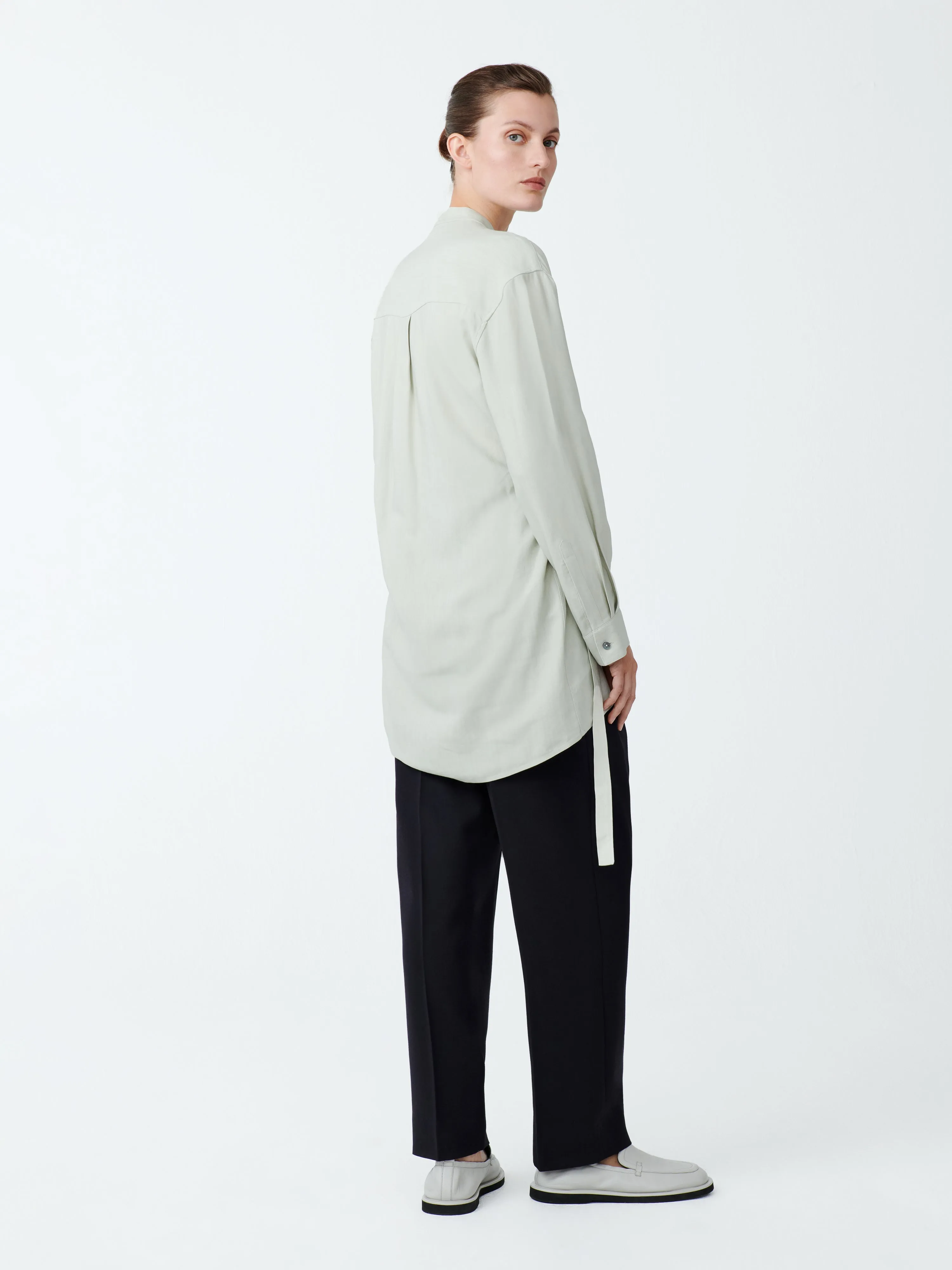 Lane Shirt in Dove sold by Studio Nicholson product image thumbnail 4