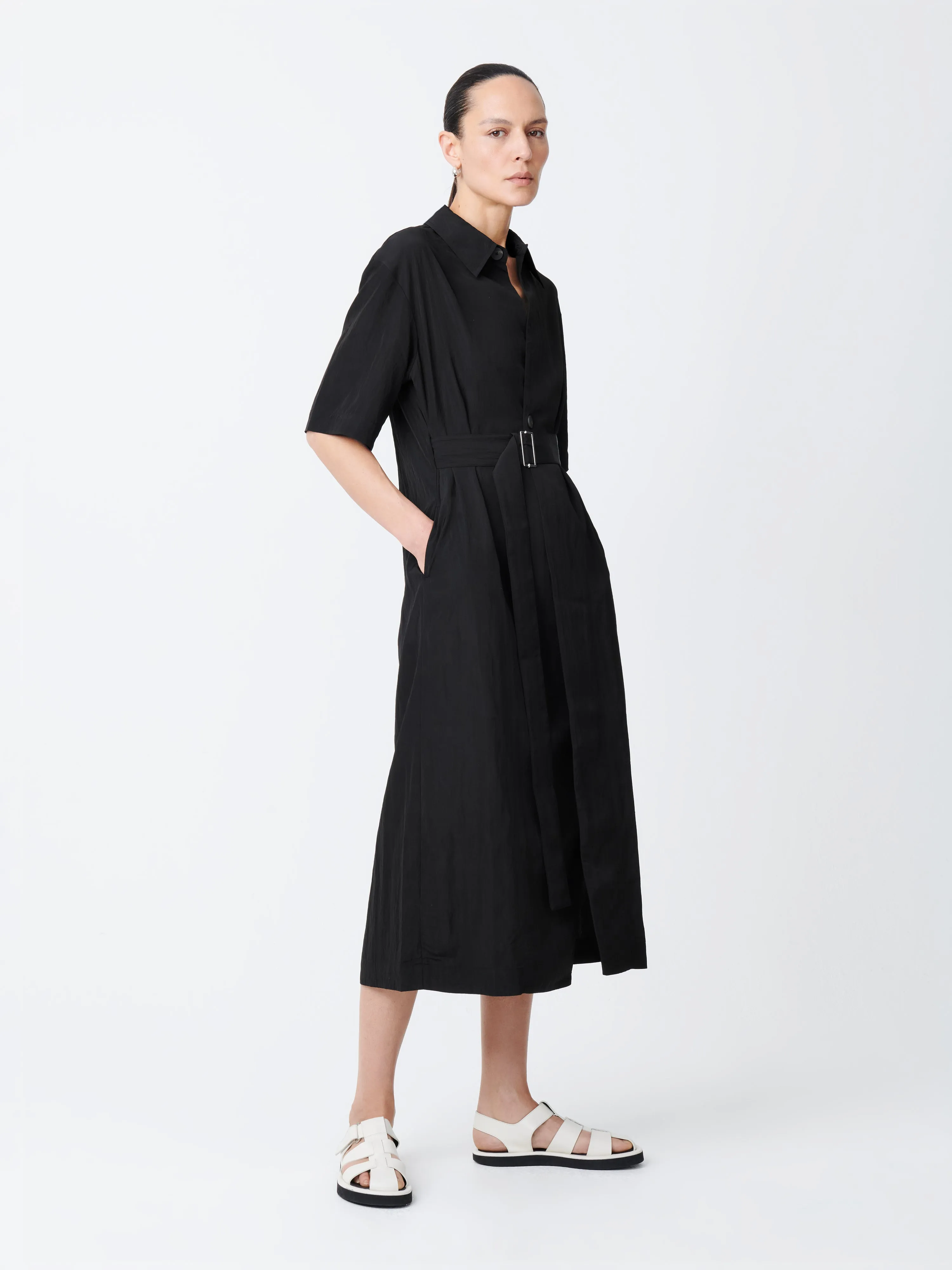 Arden Dress in Black sold by Studio Nicholson product image thumbnail 2