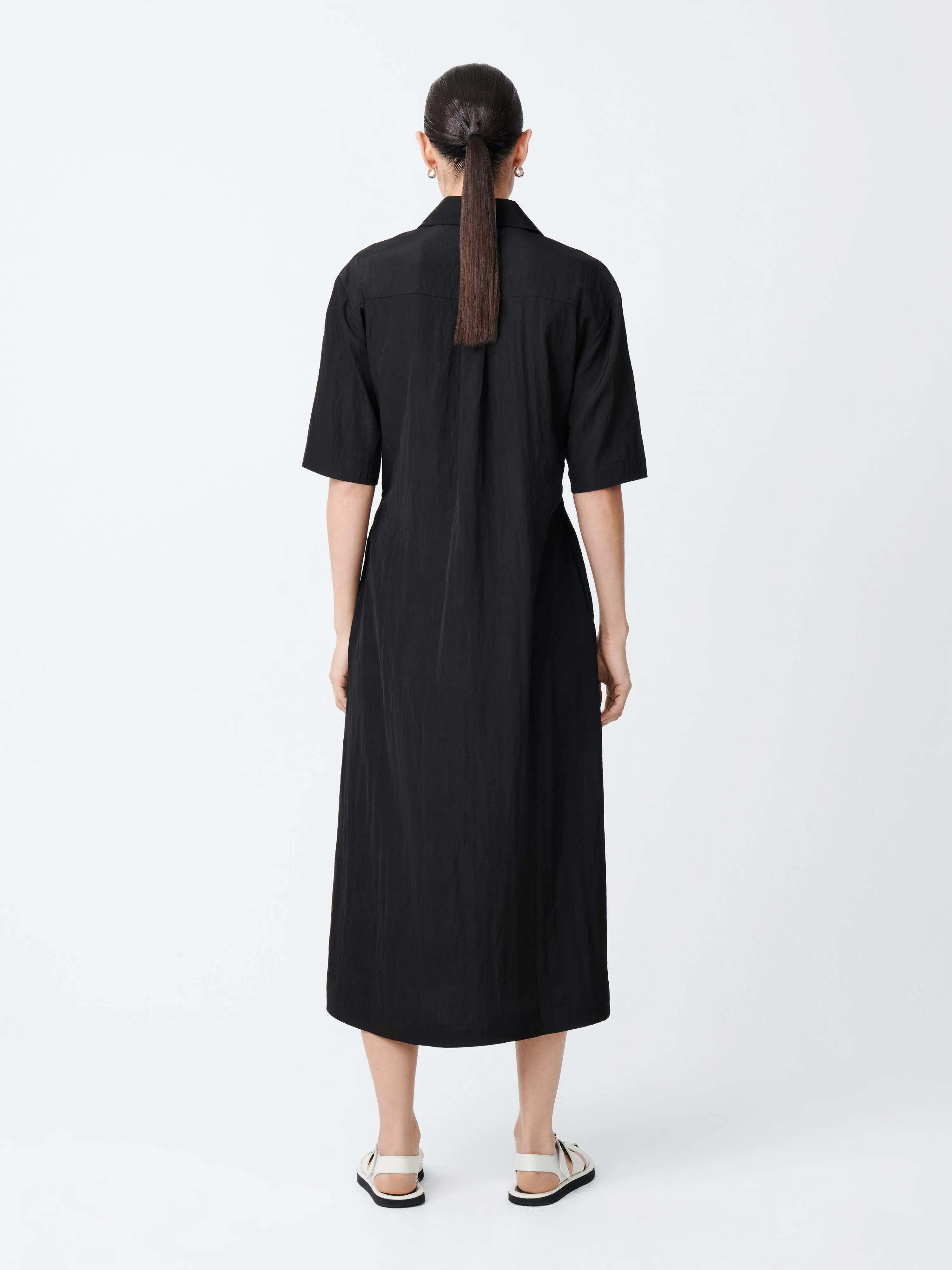 Arden Dress in Black sold by Studio Nicholson product image thumbnail 4