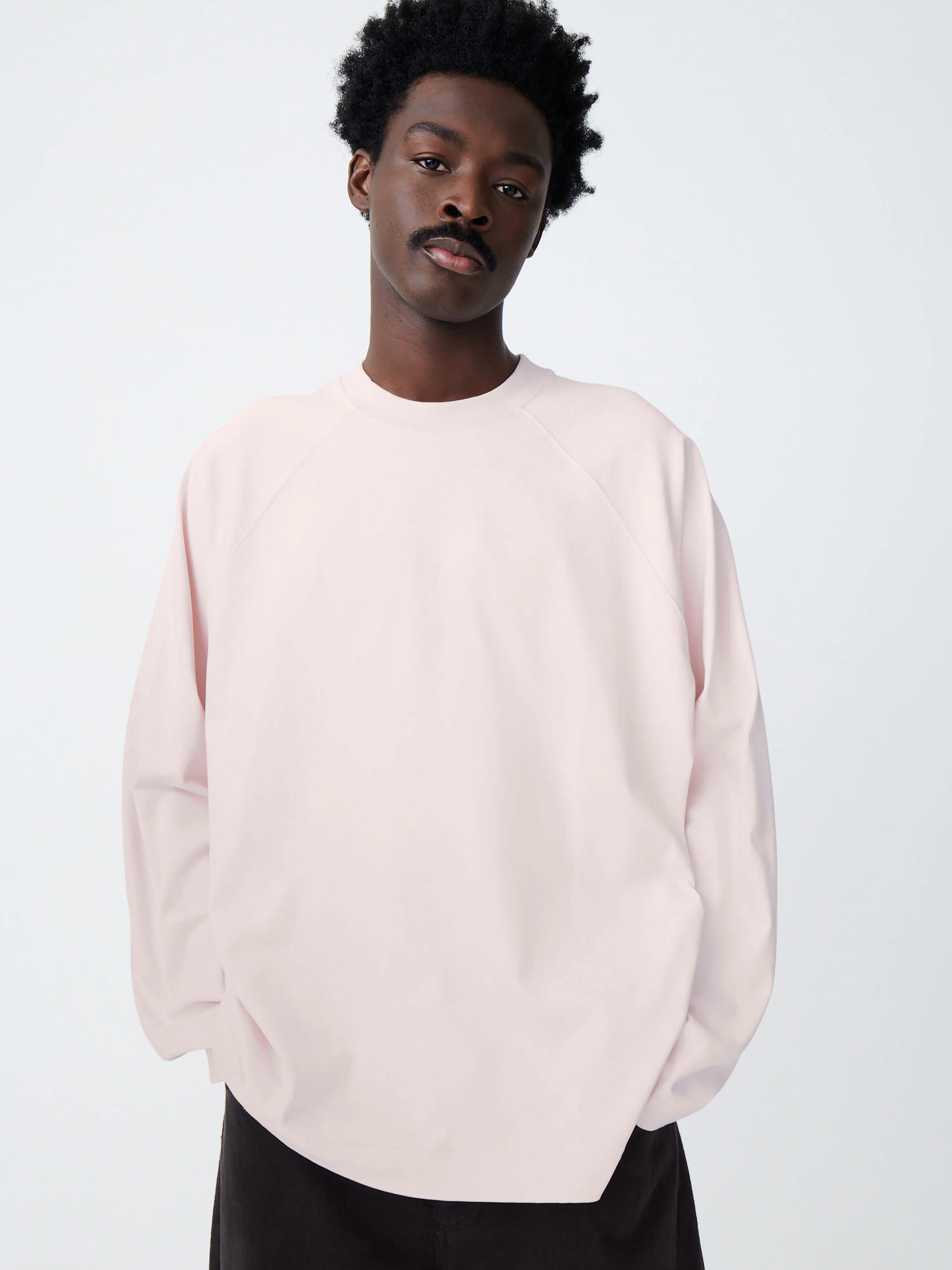 Platt T-Shirt in Miami Pink sold by Studio Nicholson product image thumbnail 4