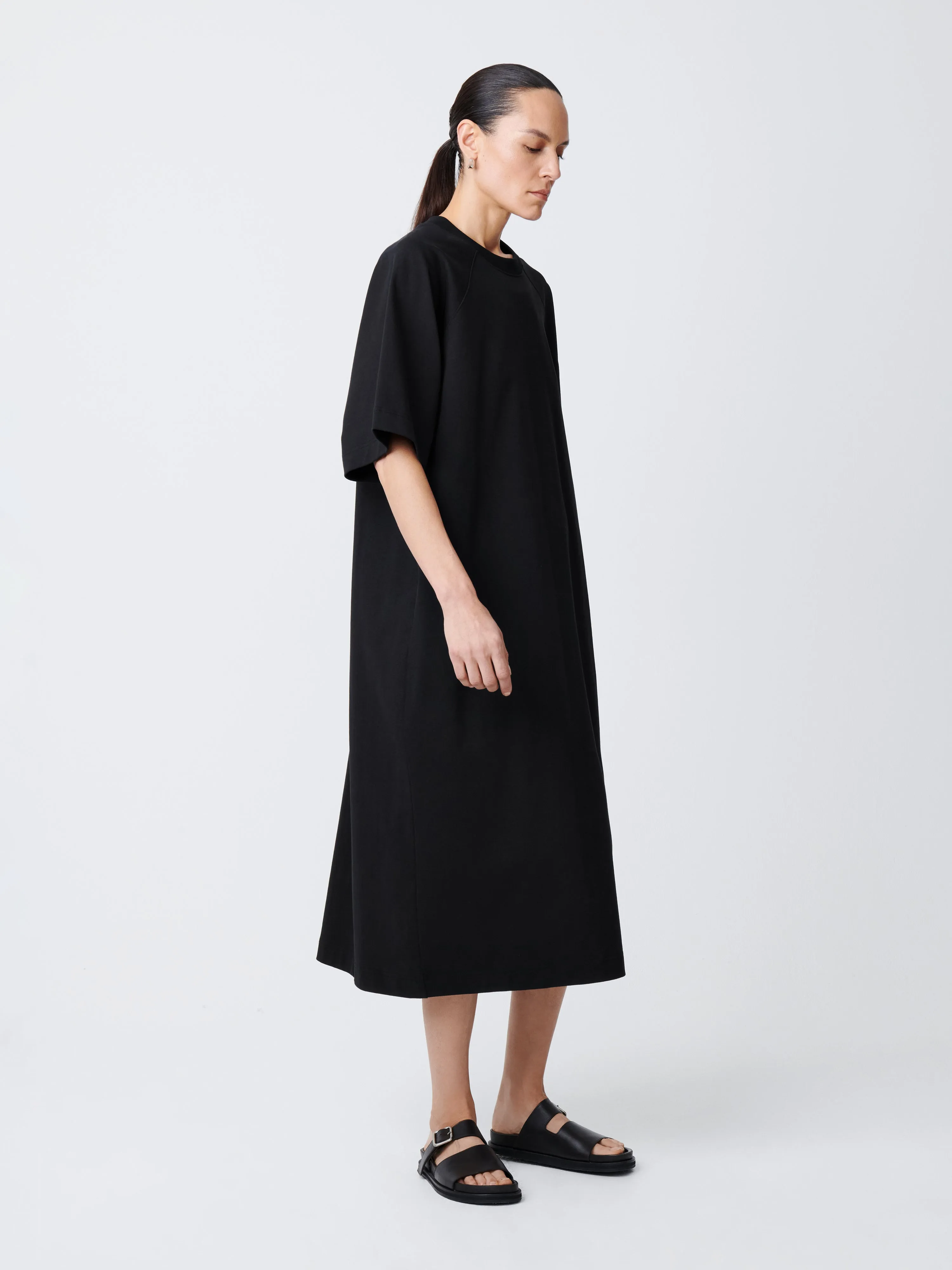 Stokes Dress in Black sold by Studio Nicholson product image thumbnail 2