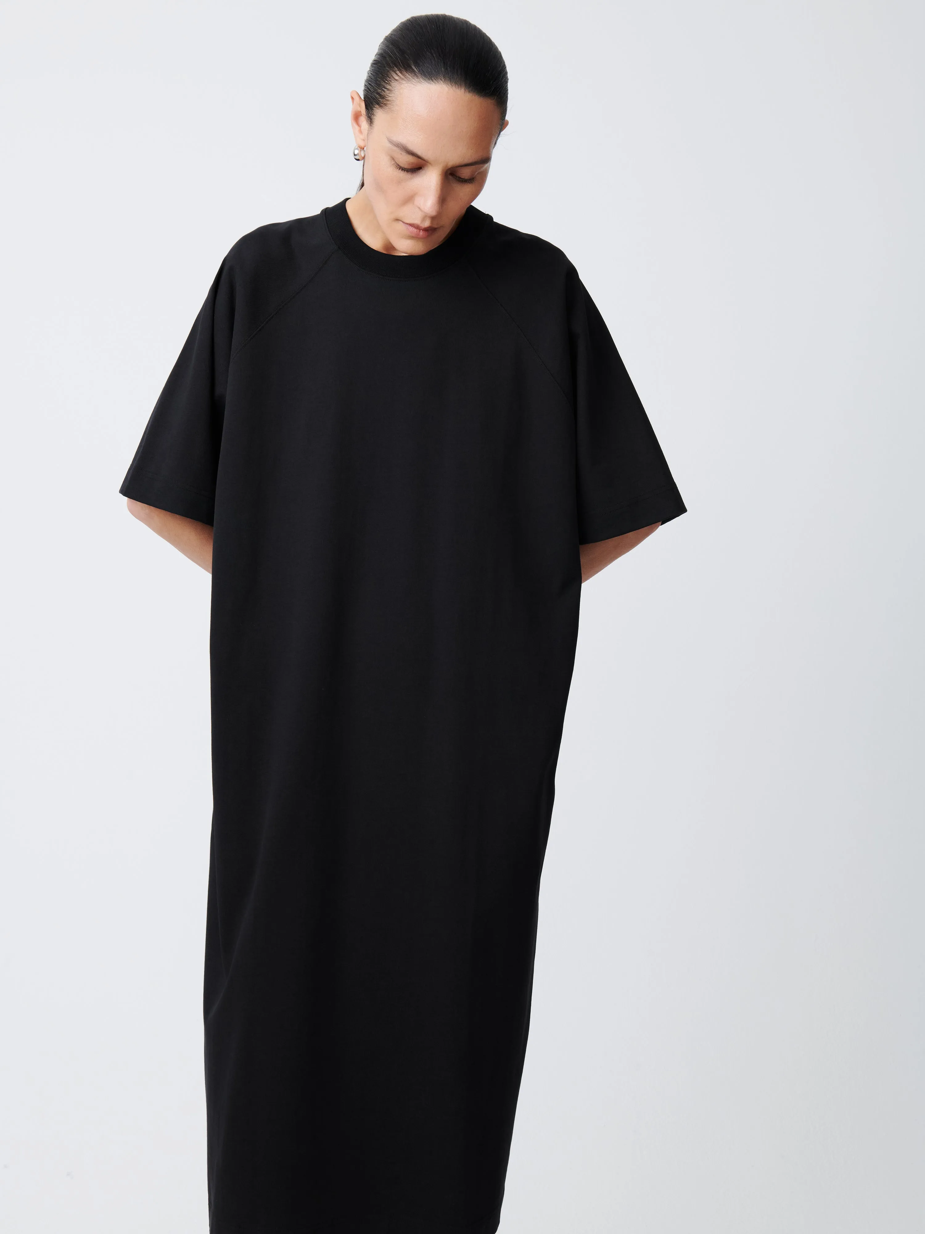 Stokes Dress in Black sold by Studio Nicholson product image thumbnail 5