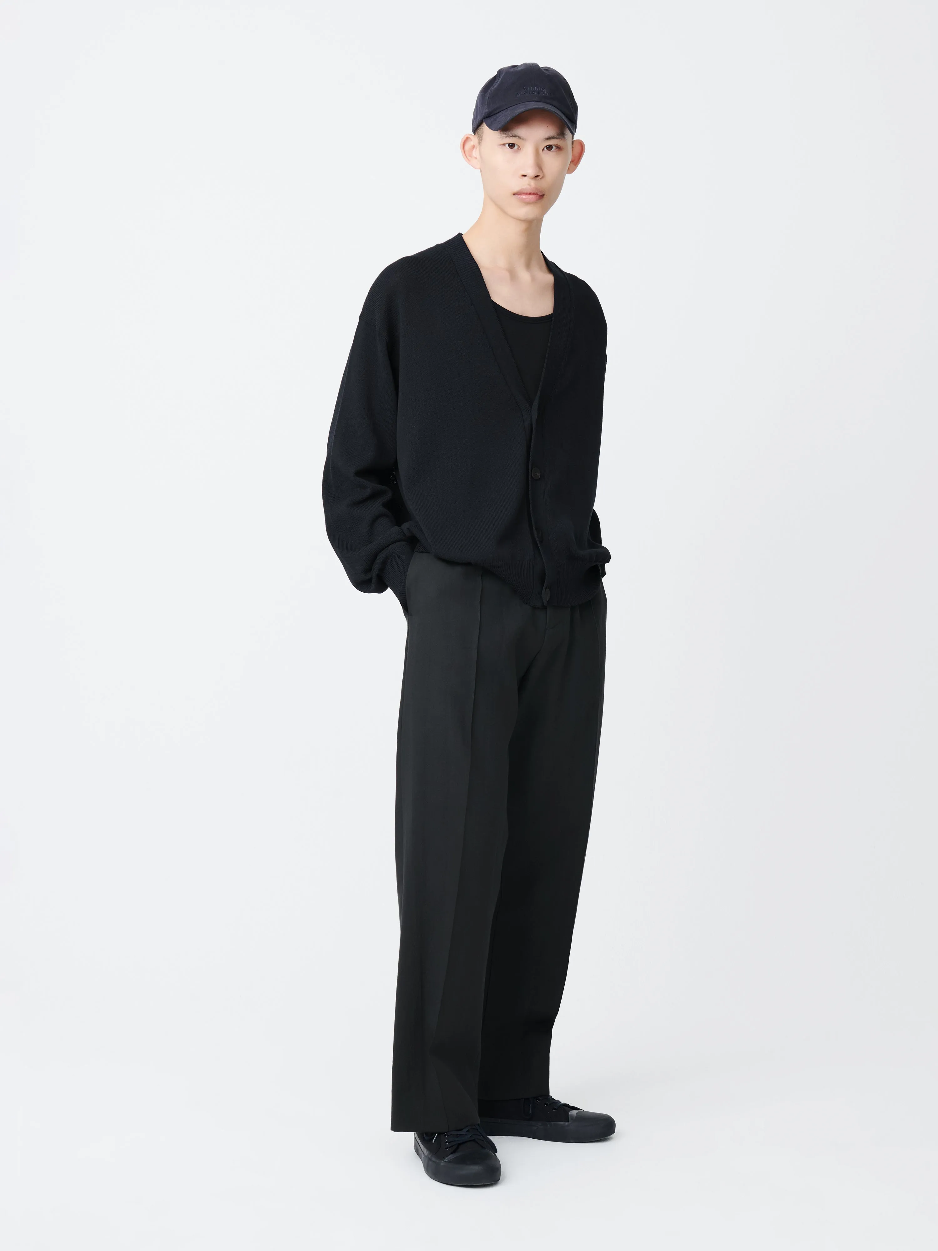 Highway Pant in Asphalt sold by Studio Nicholson