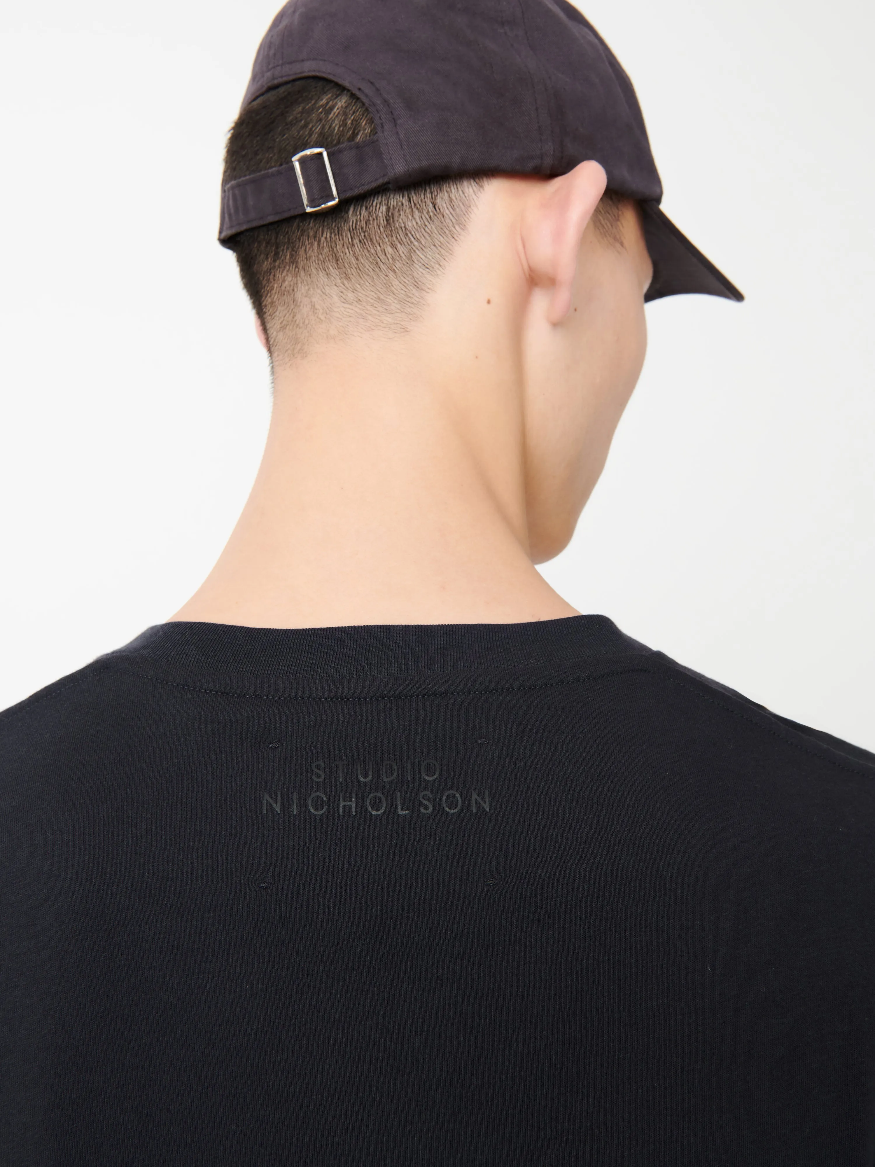 Bric T-Shirt in Darkest Navy sold by Studio Nicholson product image thumbnail 3
