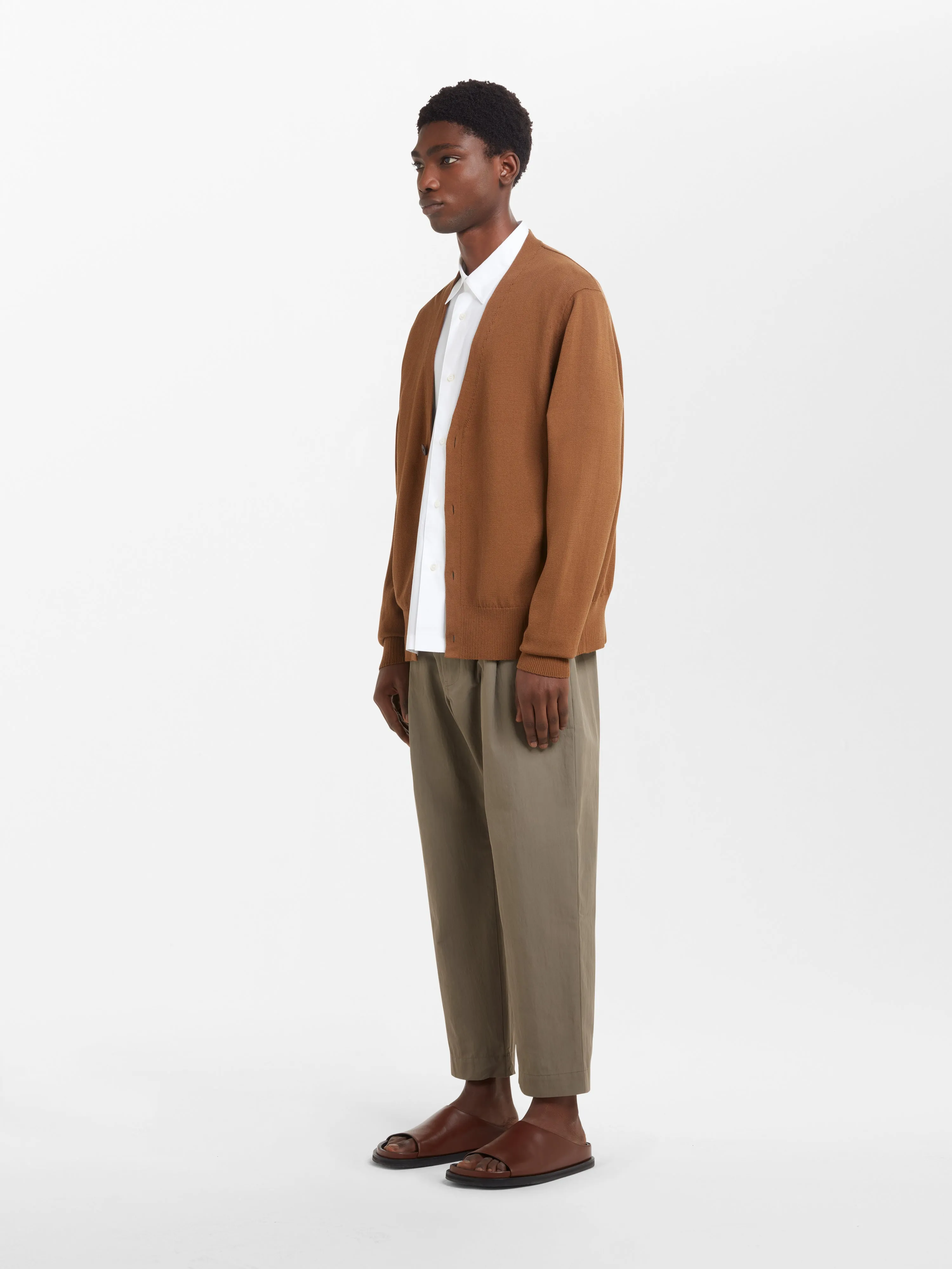 Gentile Pant in Fatigue sold by Studio Nicholson product image thumbnail 2