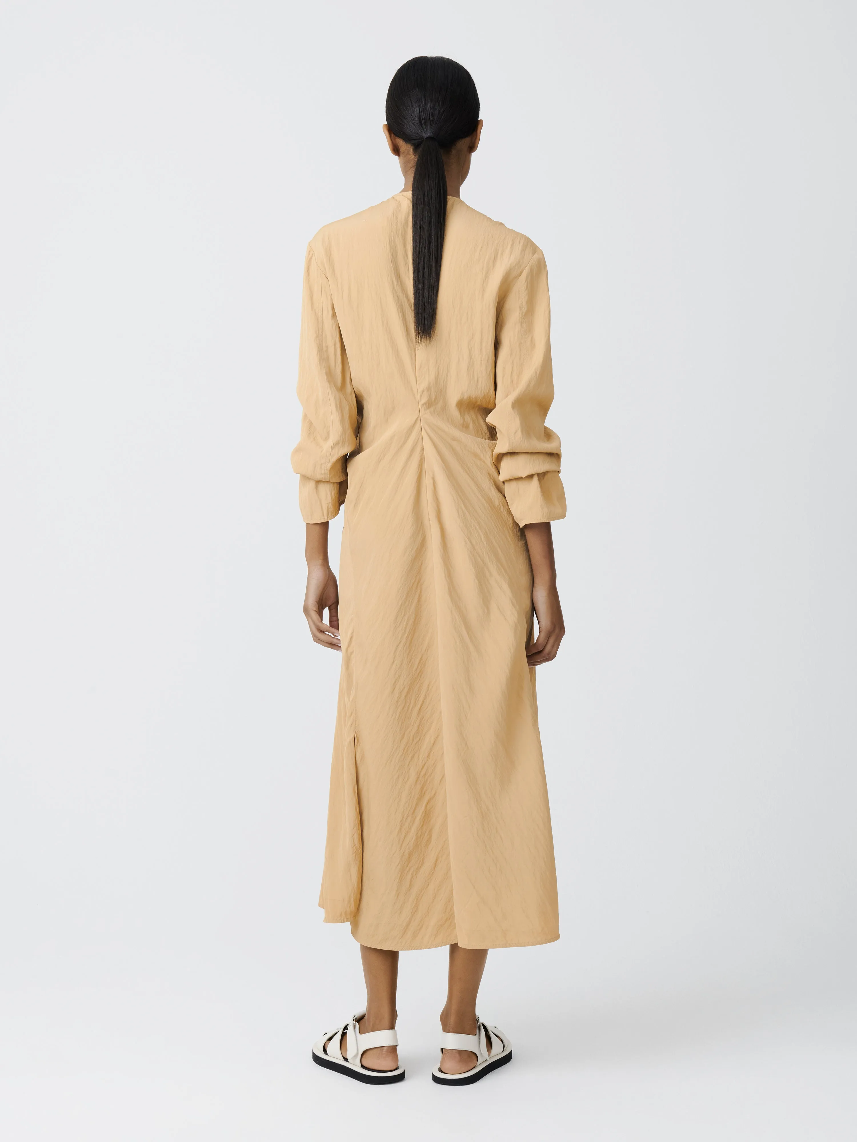 Welles Dress in Sand sold by Studio Nicholson product image thumbnail 4
