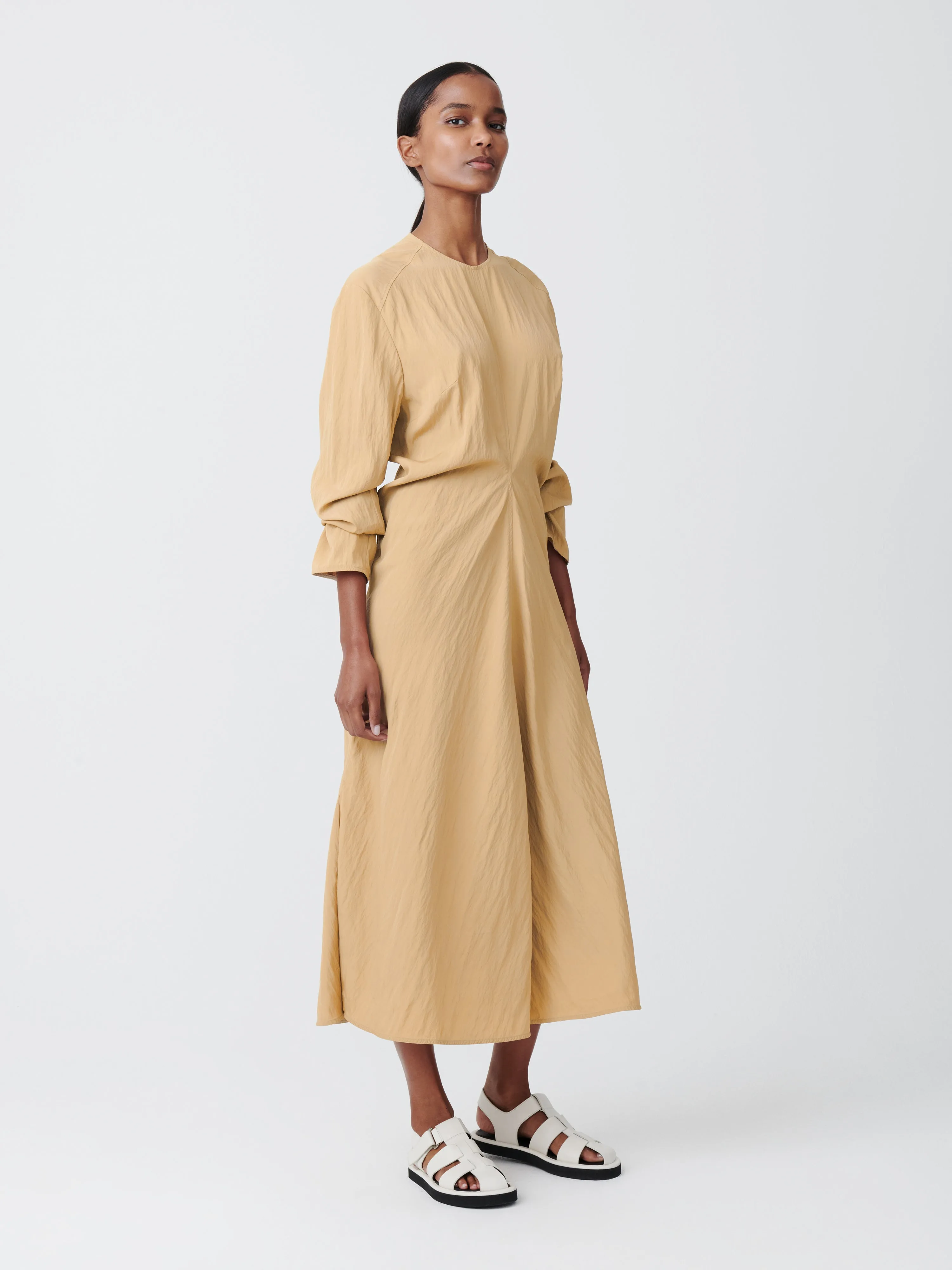 Welles Dress in Sand sold by Studio Nicholson product image thumbnail 3