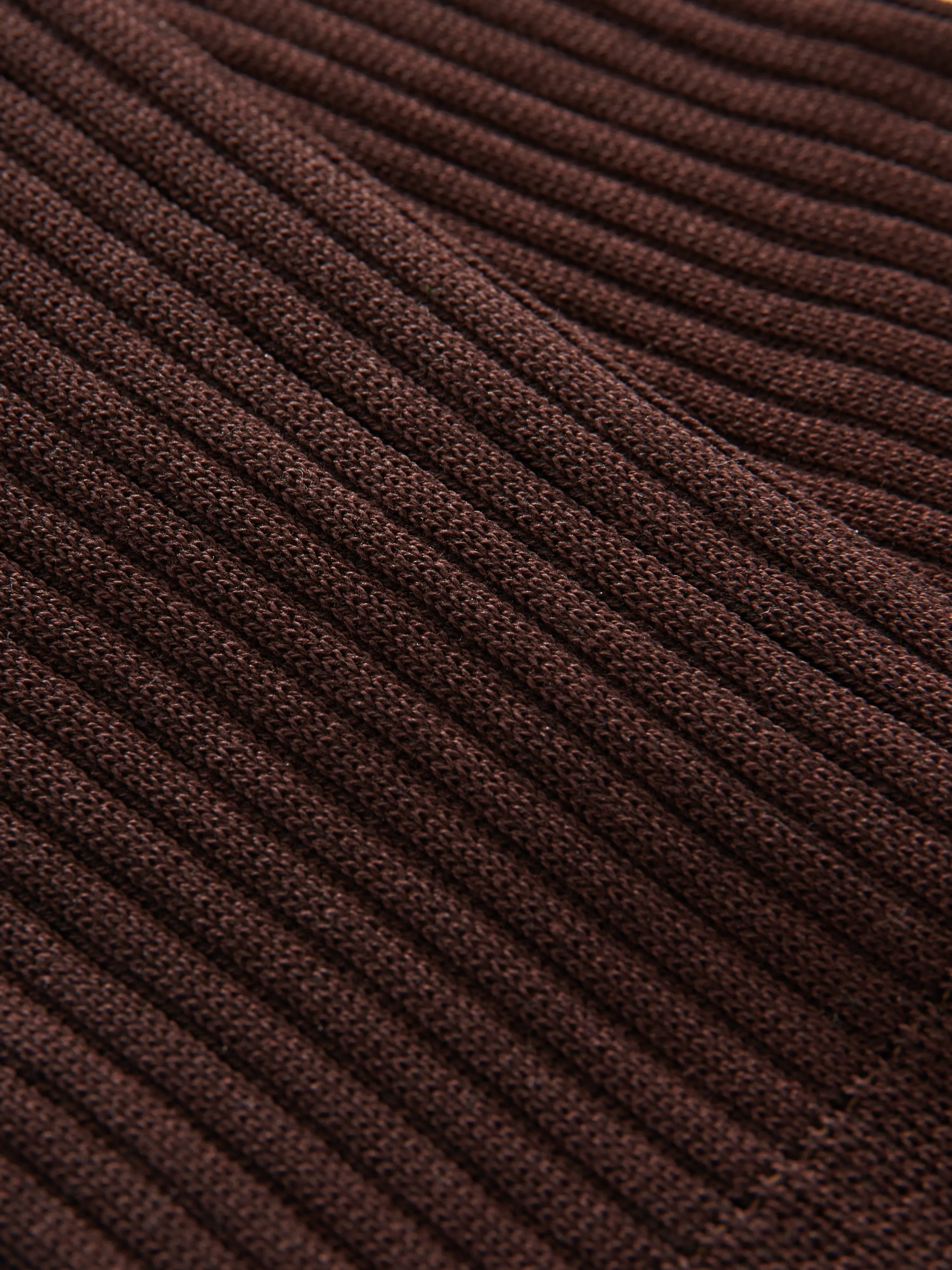 Neffi Socks in Chocolate sold by Studio Nicholson product image thumbnail 3