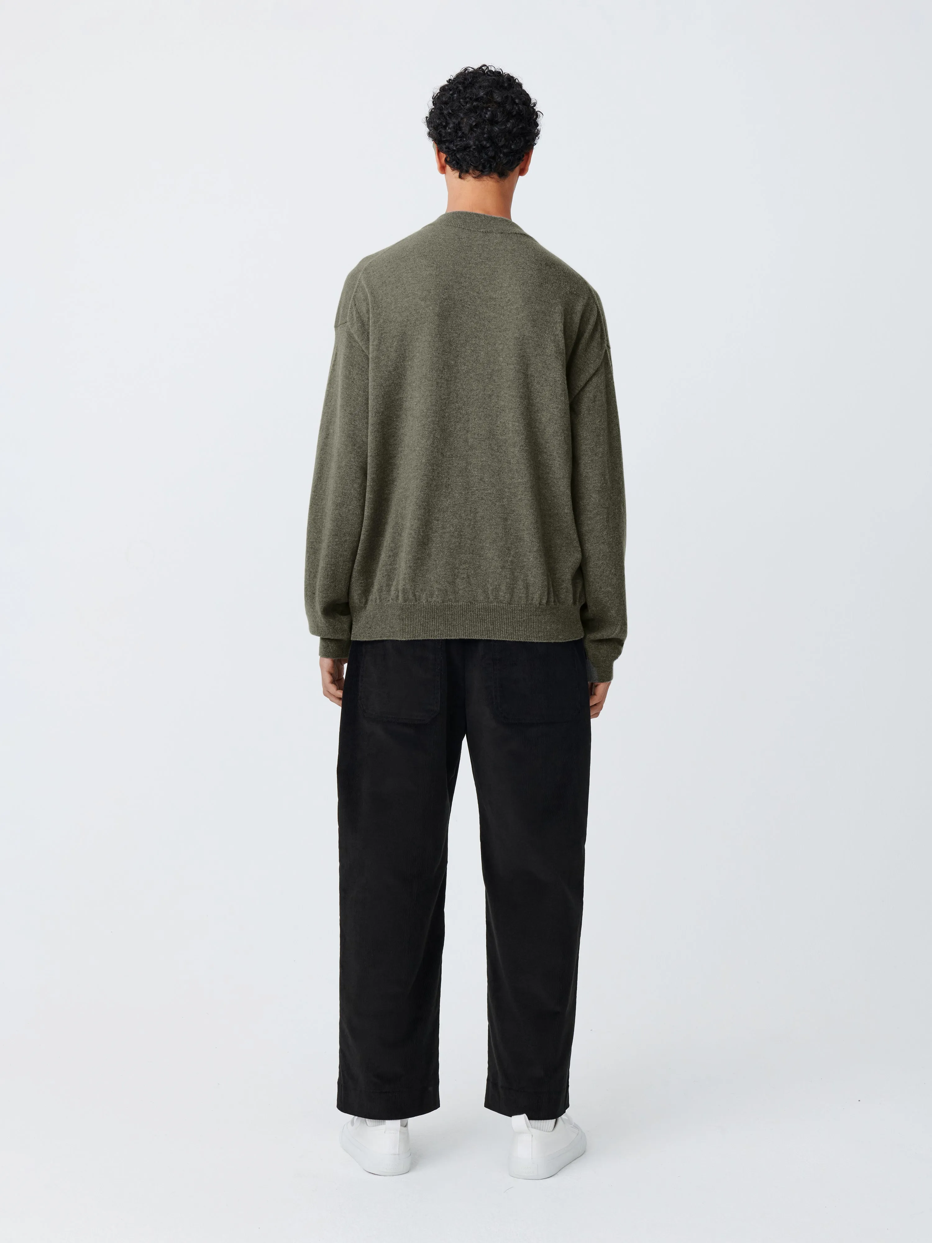 Roth Knit in Moss sold by Studio Nicholson product image thumbnail 4