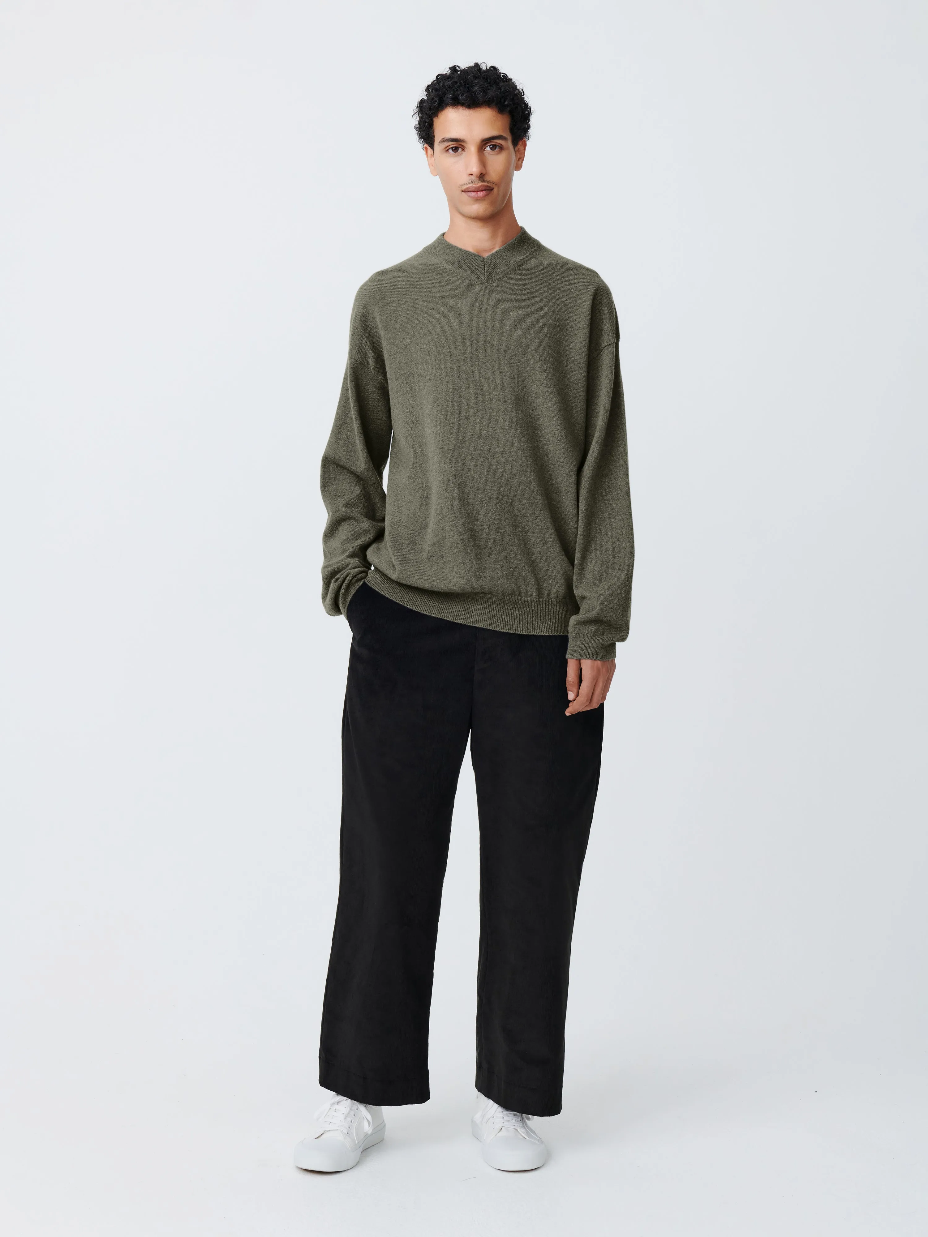 Roth Knit in Moss sold by Studio Nicholson product image thumbnail 2
