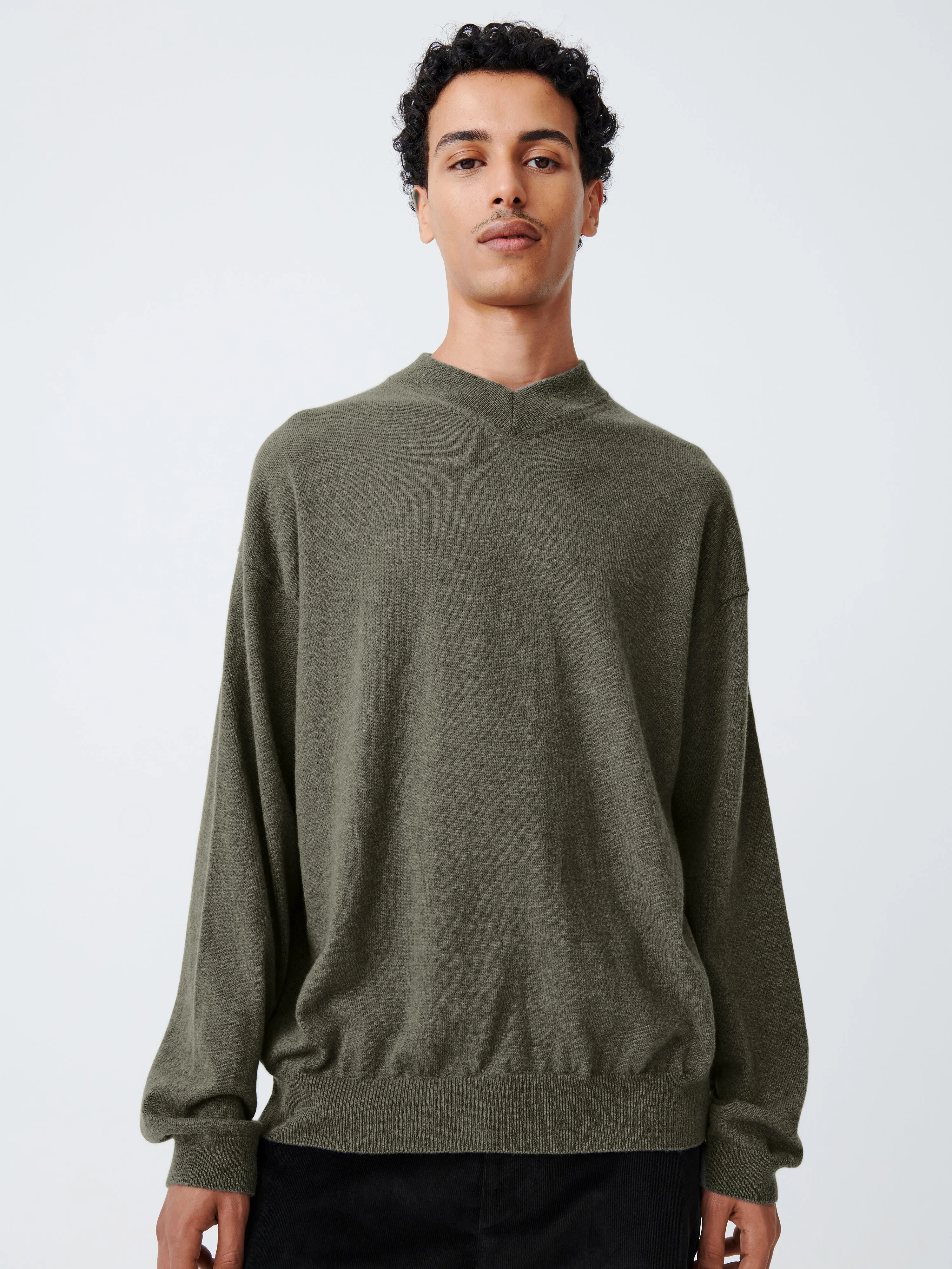 Roth Knit in Moss sold by Studio Nicholson
