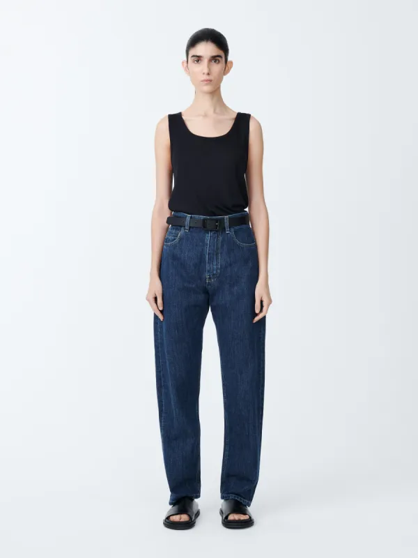 Tiago Denim Pant in Indigo sold by Studio Nicholson