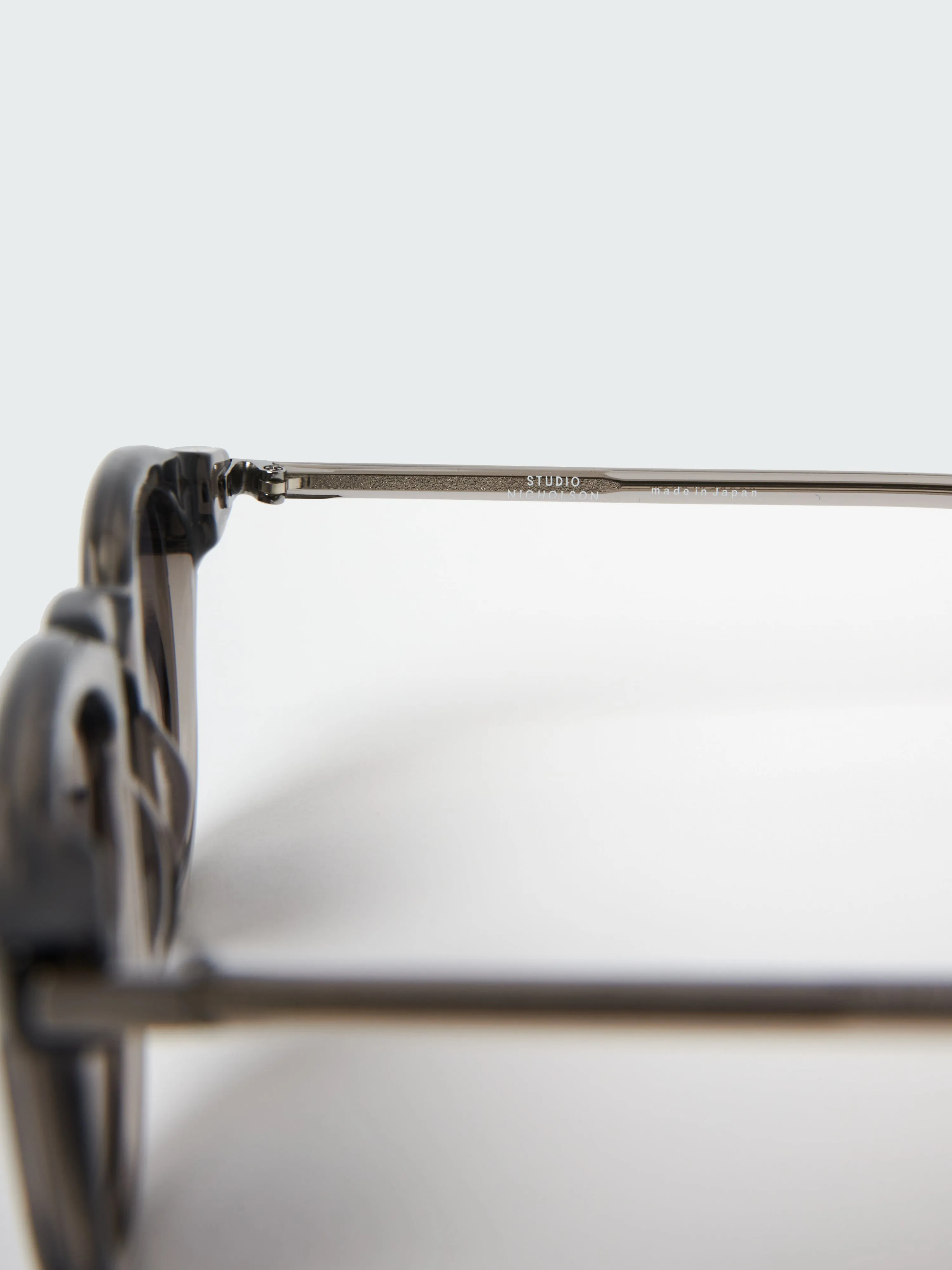 Kumiki Sunglasses in Grey Clear sold by Studio Nicholson product image thumbnail 4