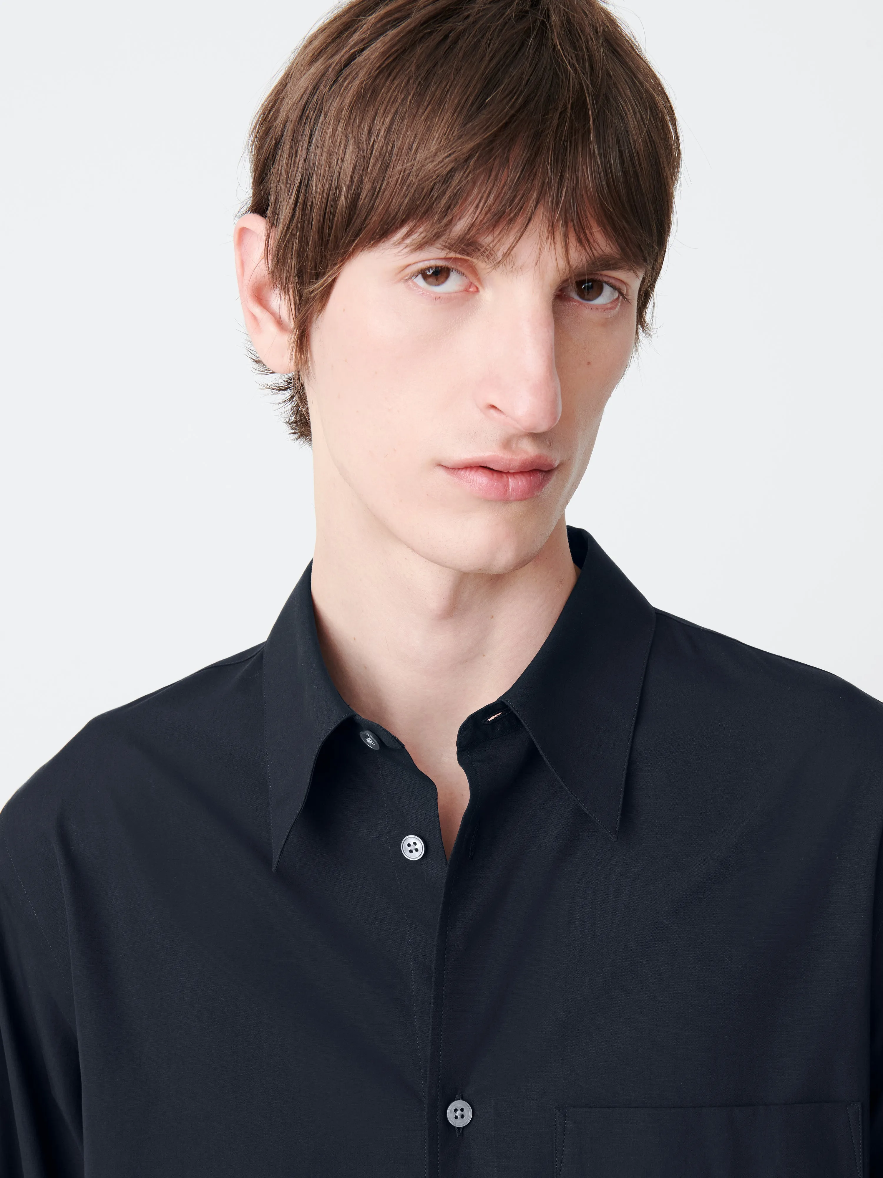 Foxe Shirt in Darkest Navy sold by Studio Nicholson product image thumbnail 5