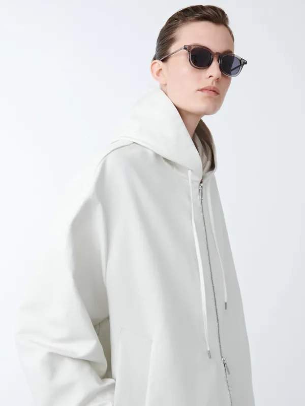 Kumiki Sunglasses in Grey Clear made by Studio Nicholson