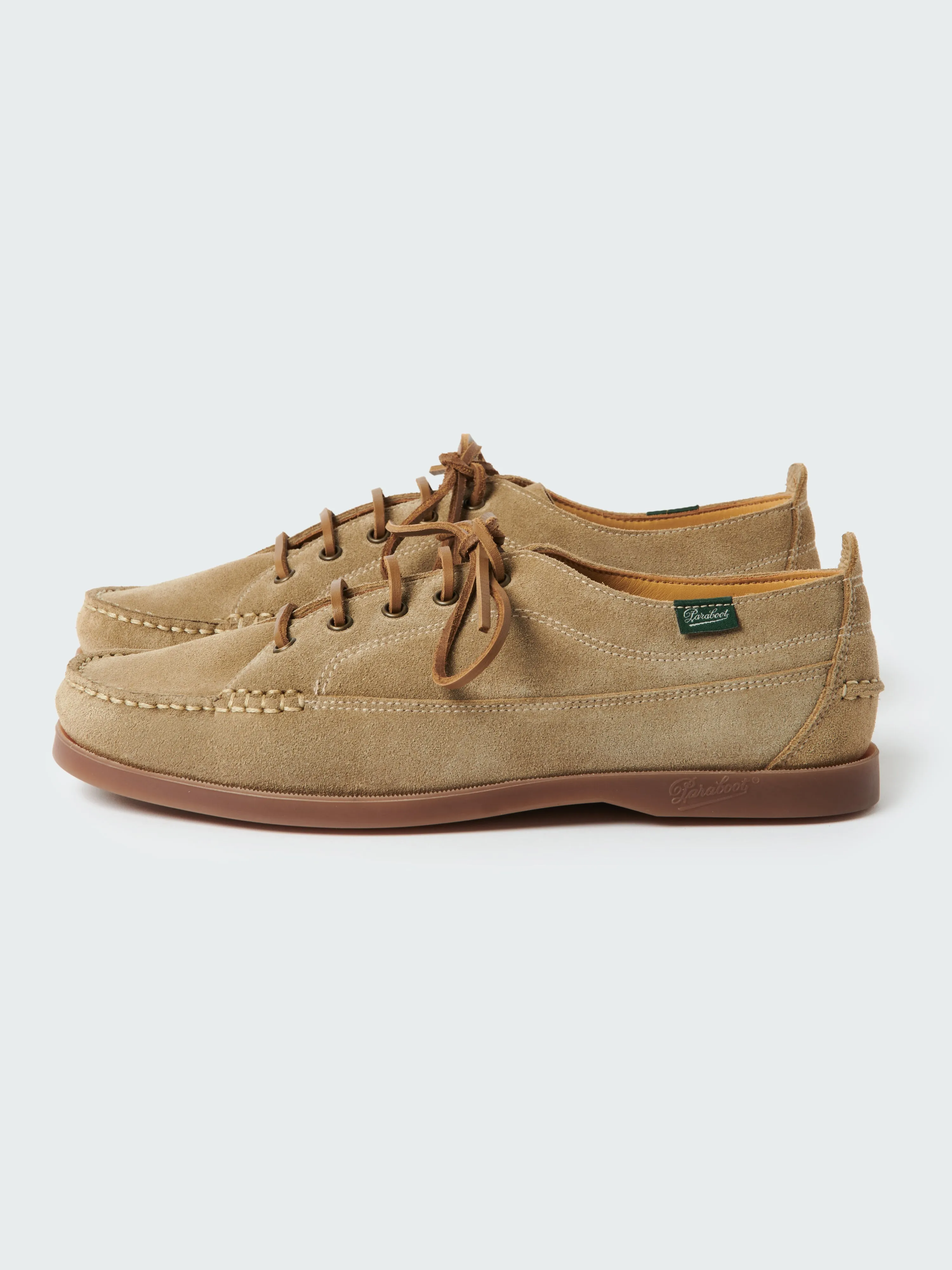 SN x Paraboot Malibu Shoe in Green | Parallel