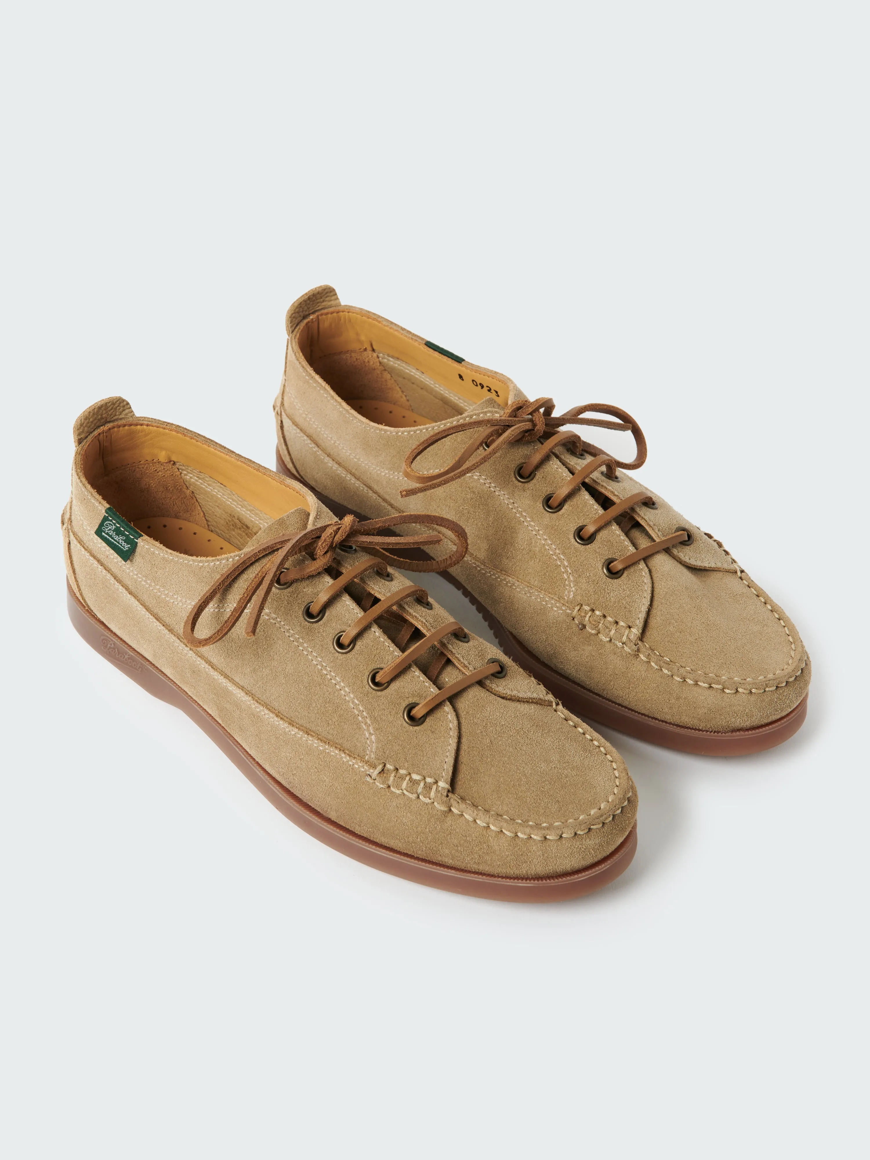 SN x Paraboot Malibu Shoe in Green | Parallel