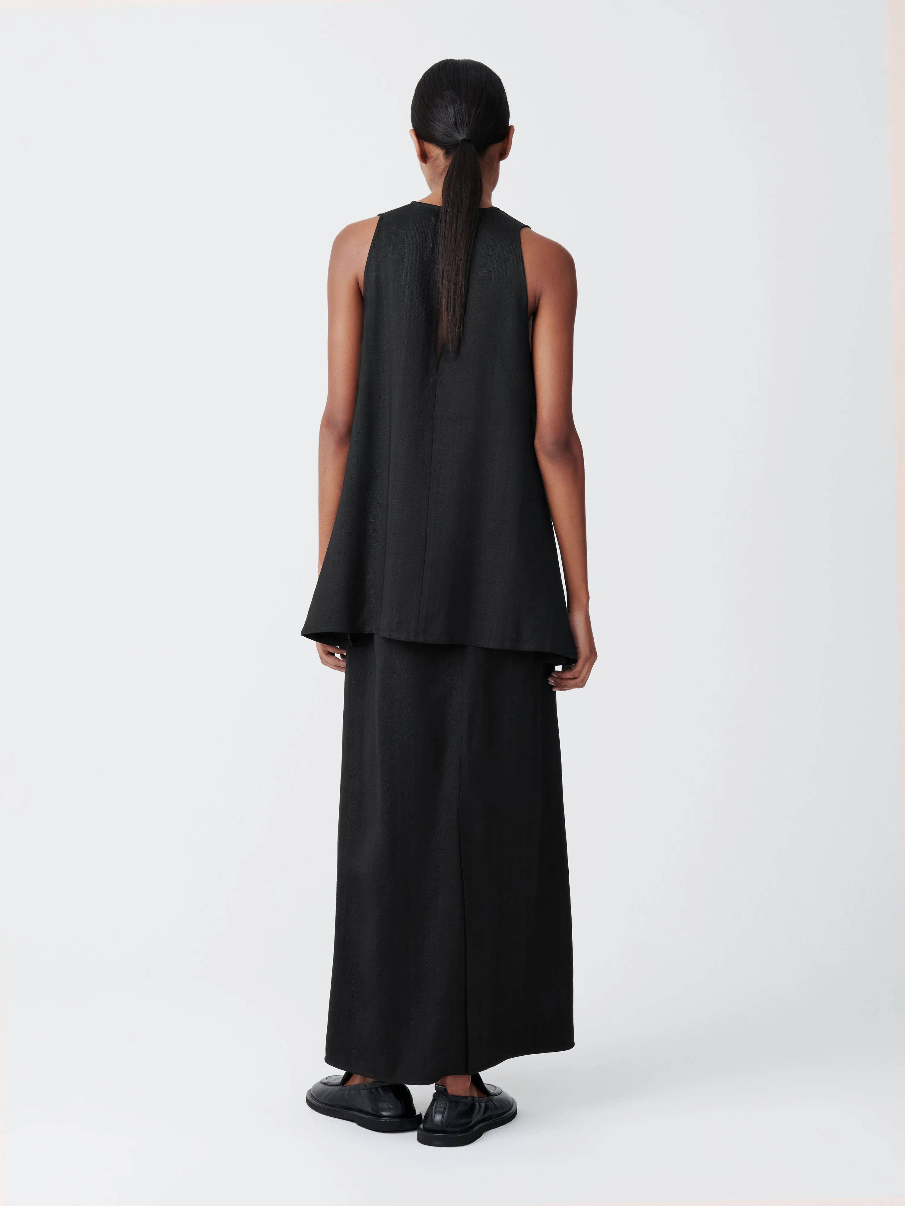 Forres Top in Black sold by Studio Nicholson product image thumbnail 4