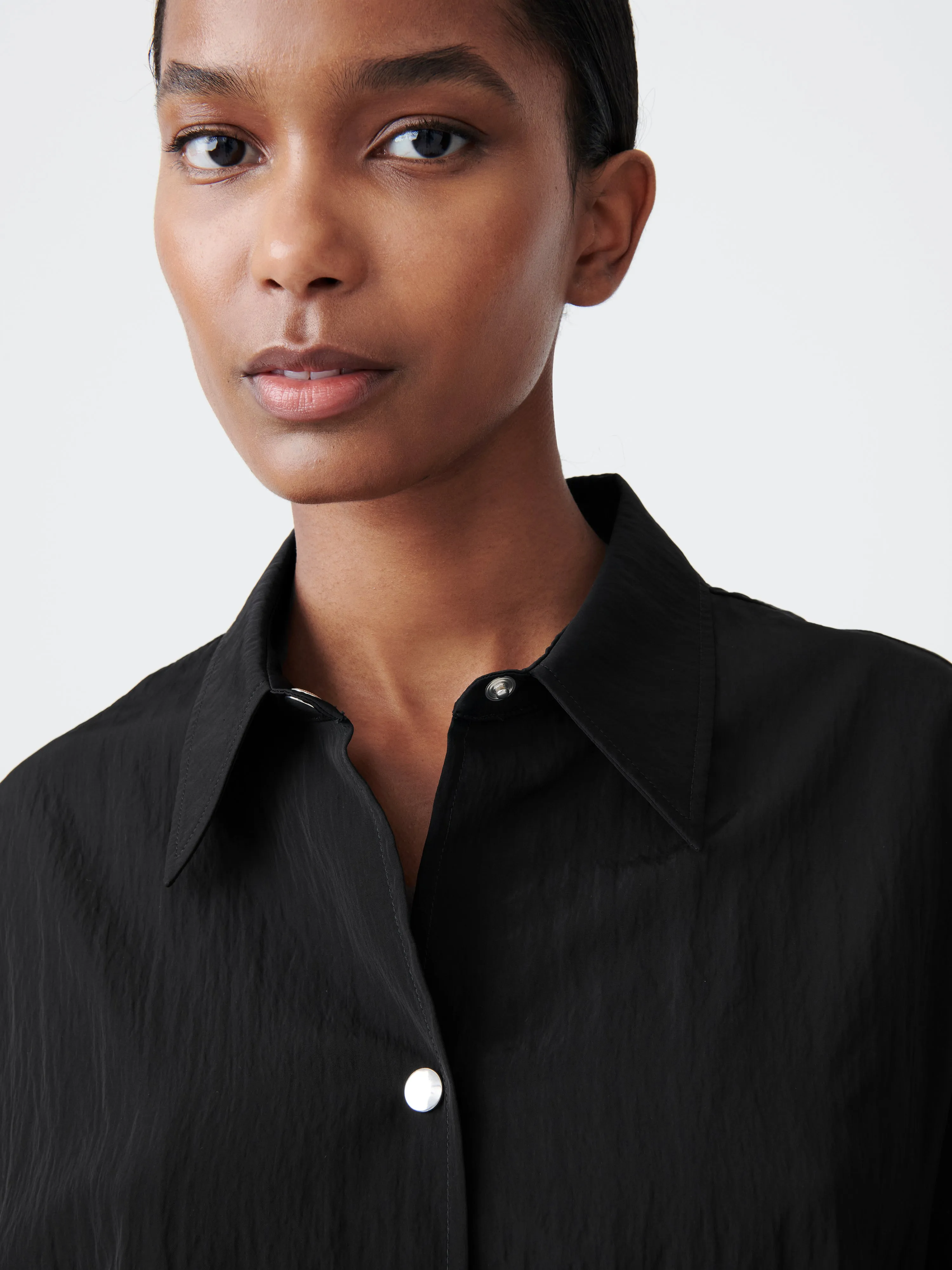 Sprung Jacket in Black sold by Studio Nicholson product image thumbnail 5