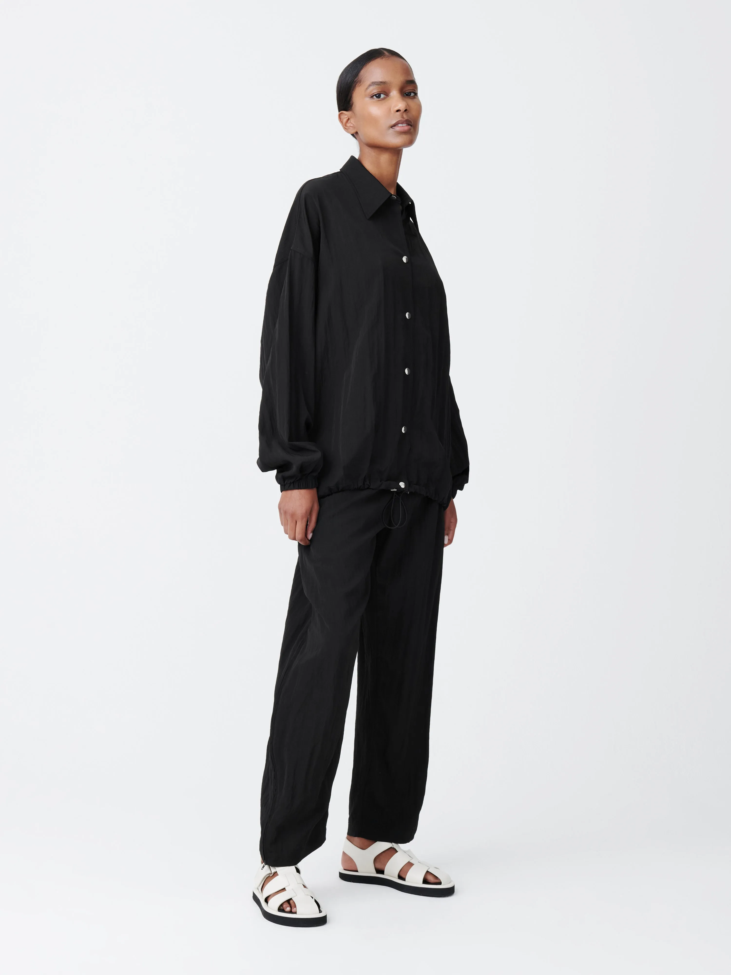 Sprung Jacket in Black sold by Studio Nicholson product image thumbnail 3