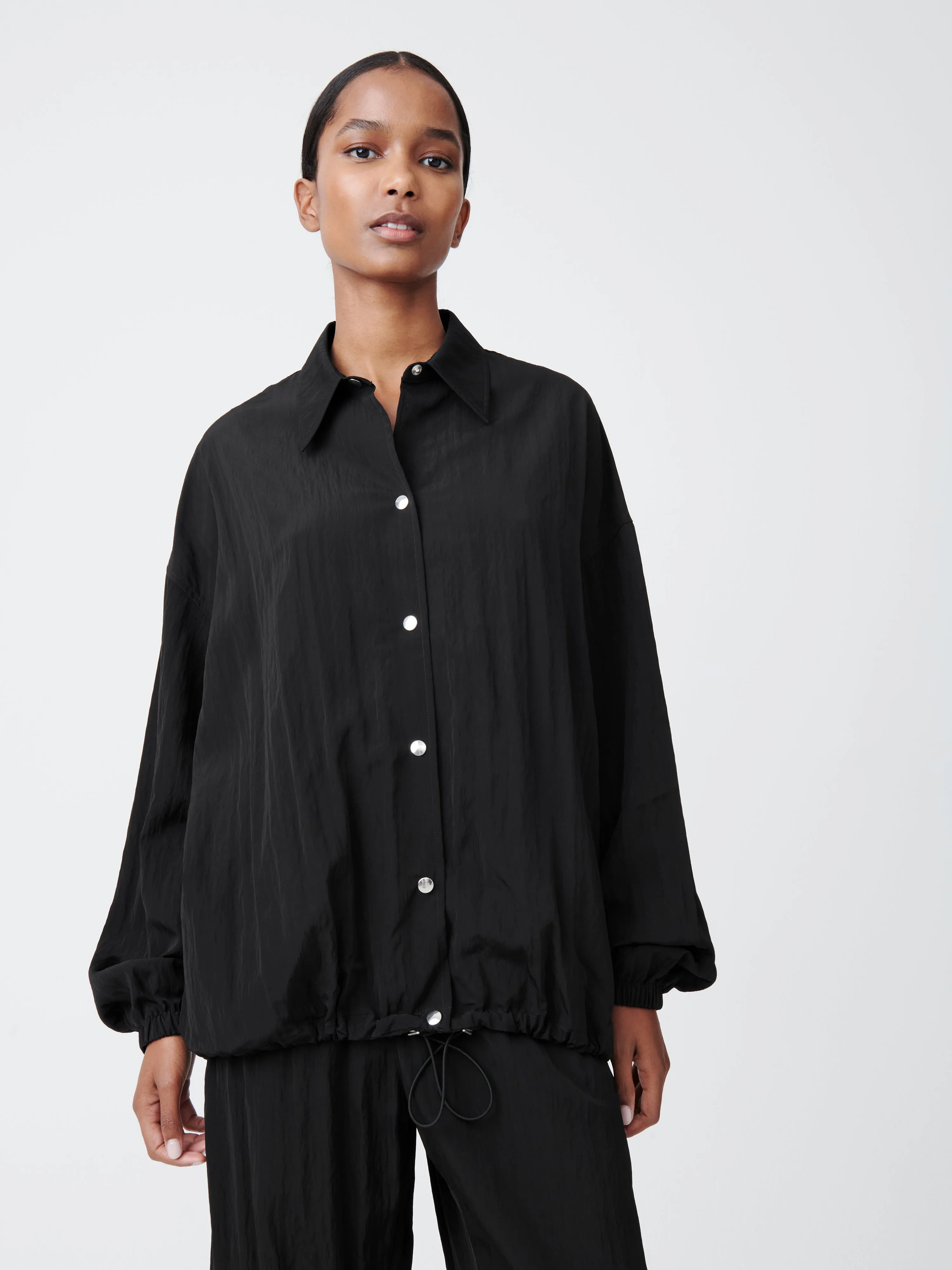 Sprung Jacket in Black sold by Studio Nicholson