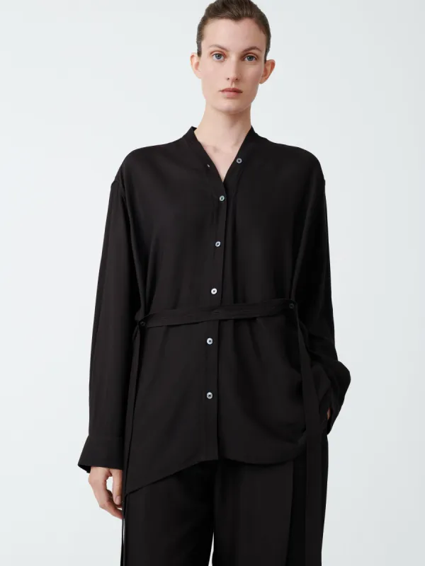 Lane Shirt in Espresso made by Studio Nicholson