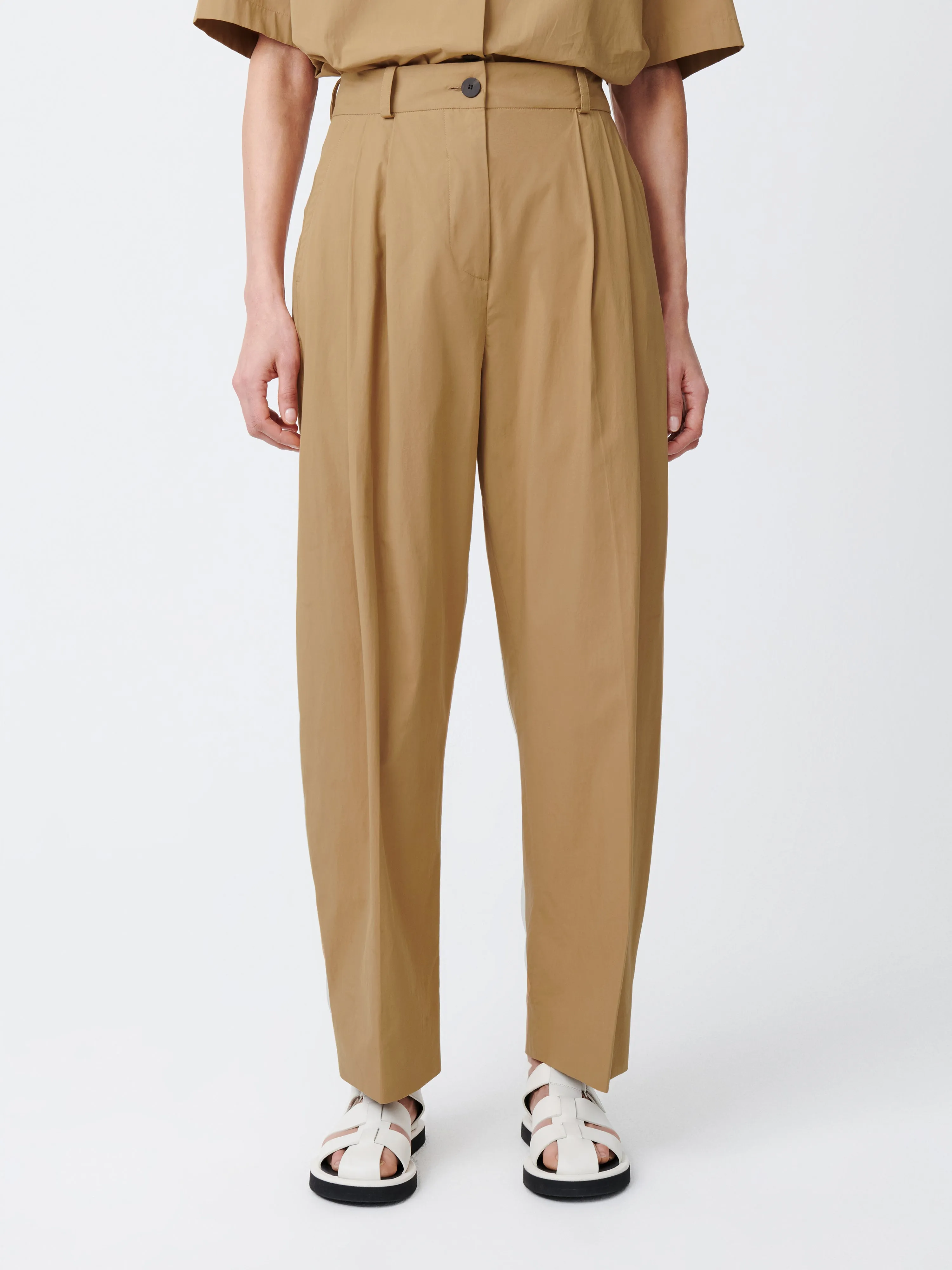 Acuna Pant in Sand sold by Studio Nicholson product image thumbnail 4