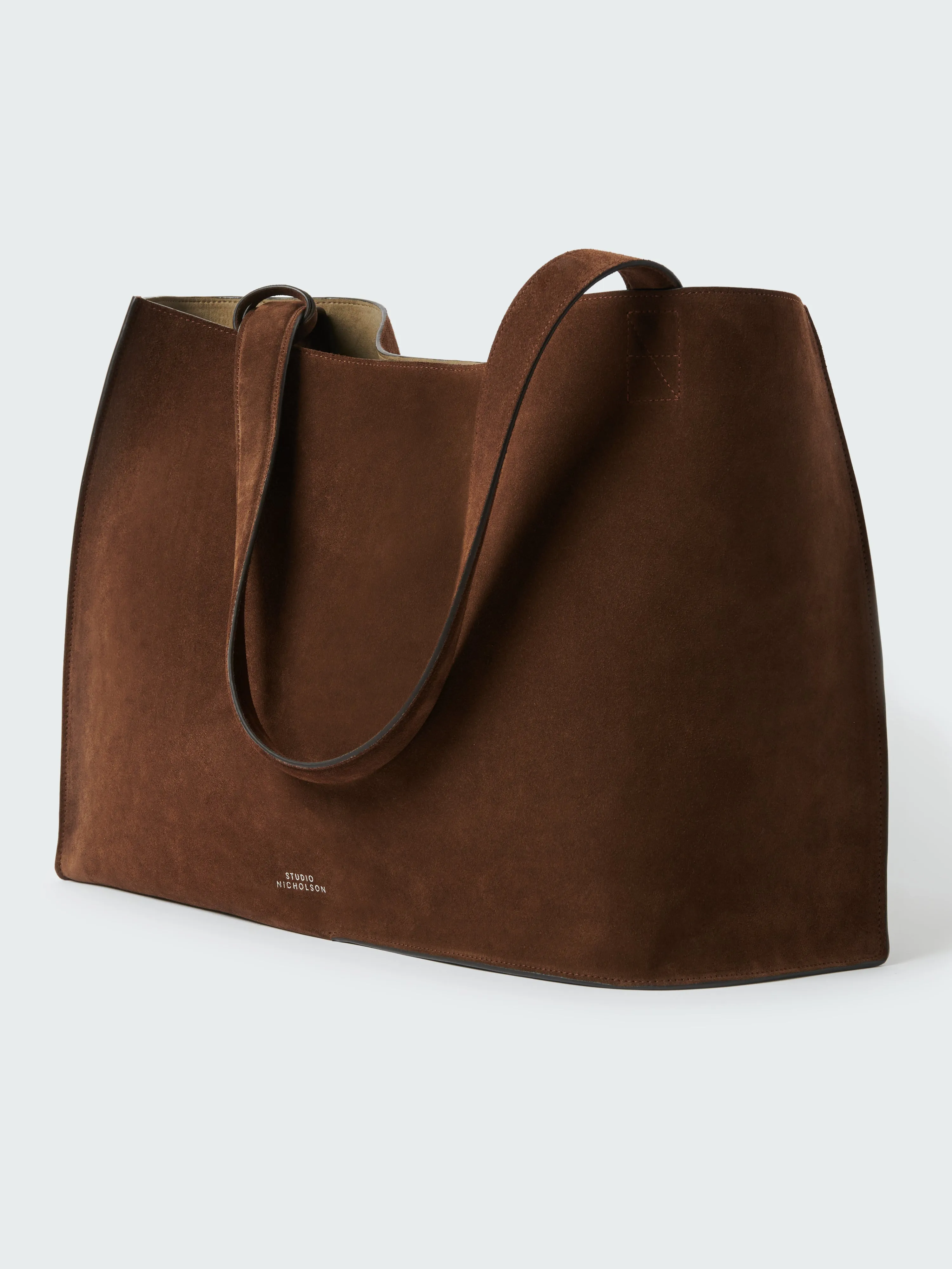 Doublet Suede Bag in Cocoa sold by Studio Nicholson product image thumbnail 4