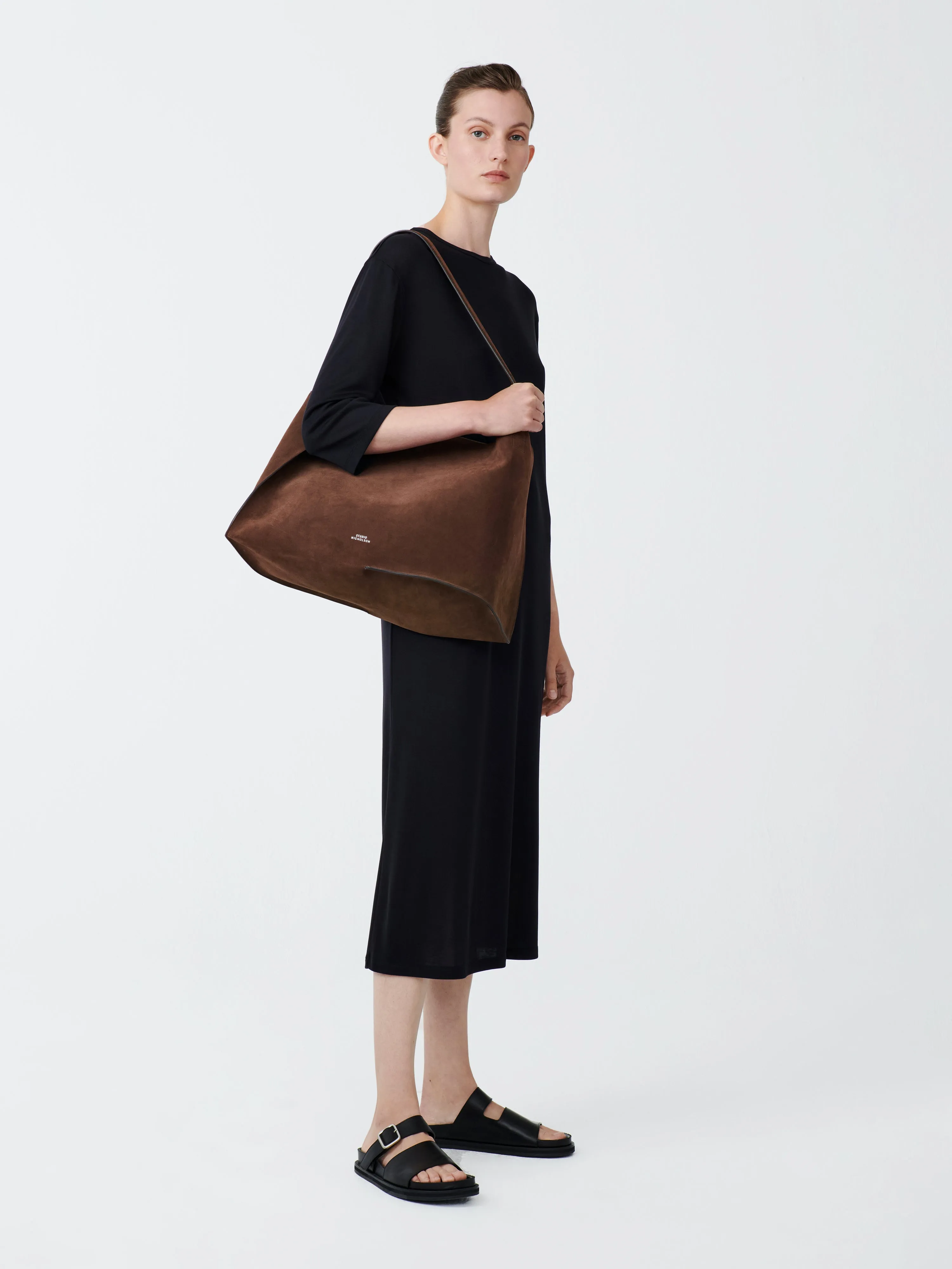 Doublet Suede Bag in Cocoa sold by Studio Nicholson product image thumbnail 2