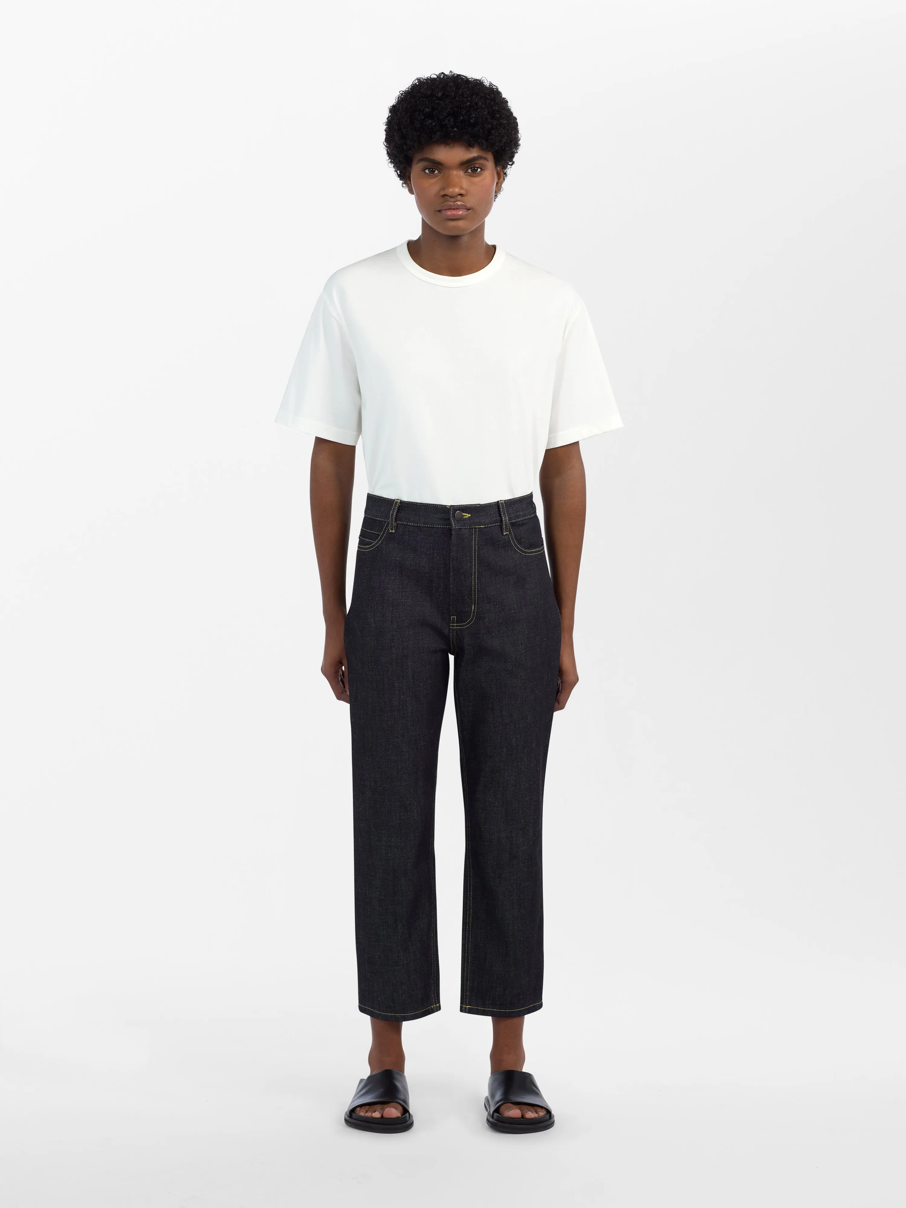 Avanti Denim Jean in Indigo sold by Studio Nicholson