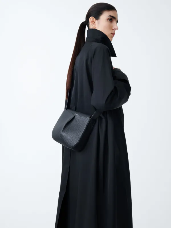 Fortuna Leather Bag in Black made by Studio Nicholson