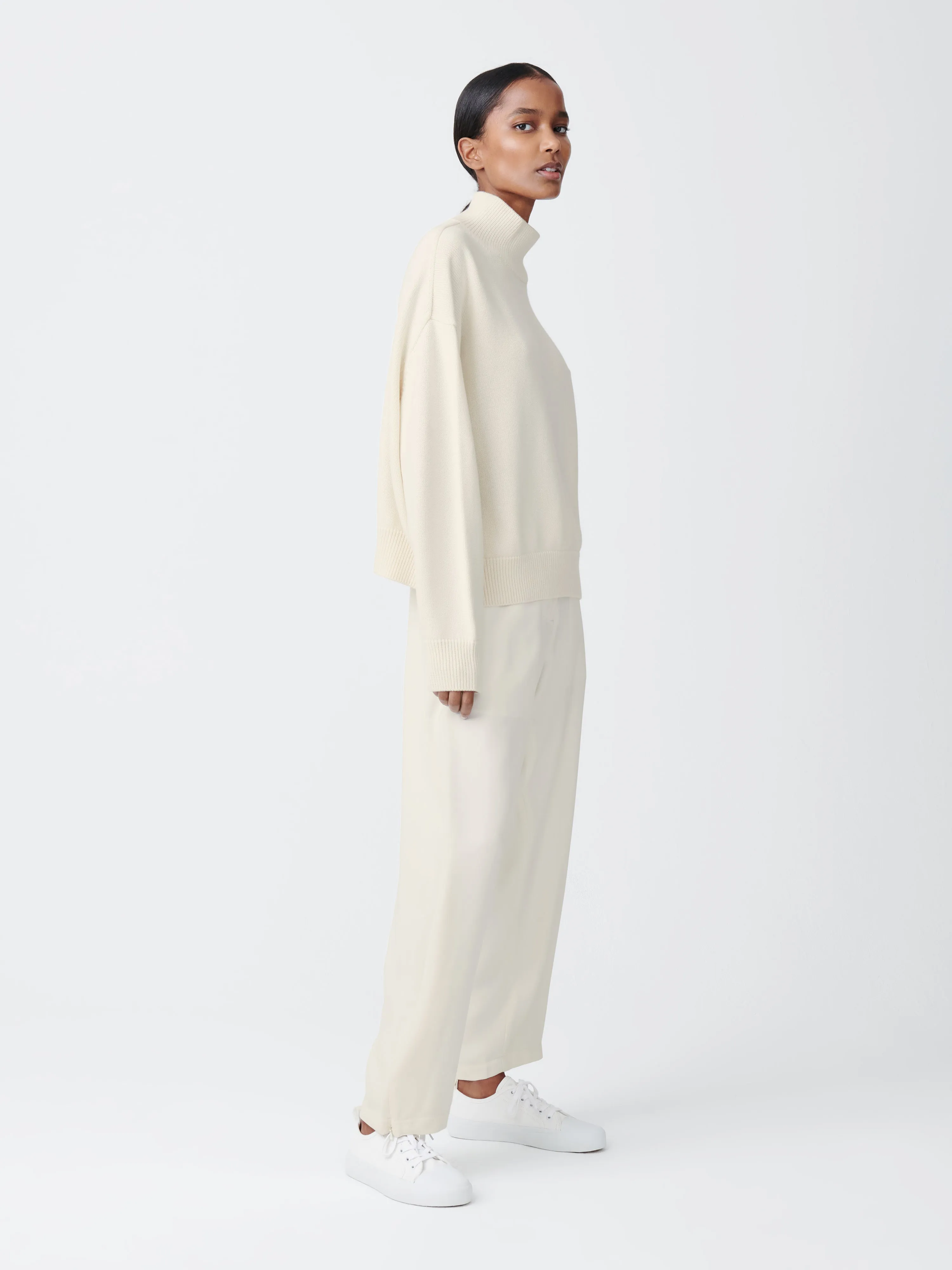 Awe Pant in Parchment sold by Studio Nicholson product image thumbnail 2