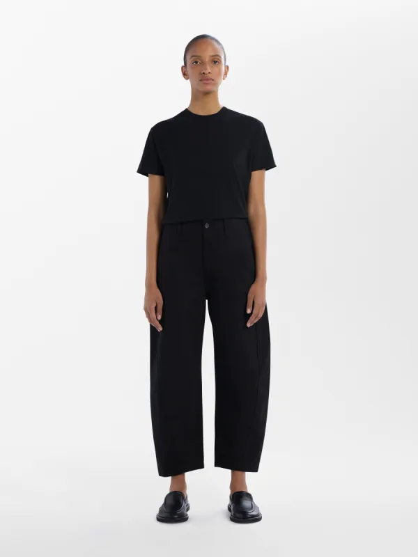 Akerman Denim Pant in Black made by Studio Nicholson