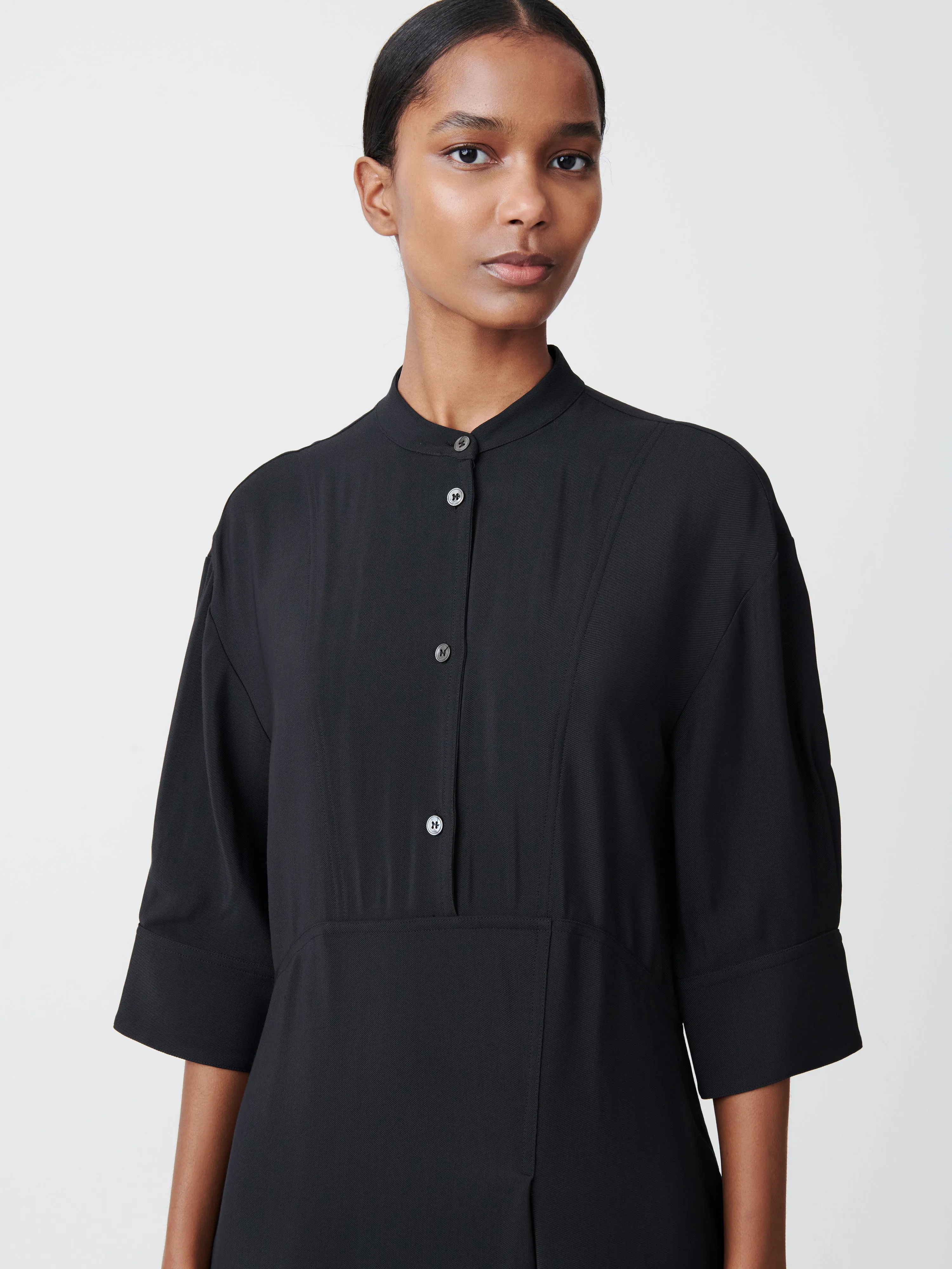 Sabo Dress in Darkest Navy sold by Studio Nicholson product image thumbnail 4