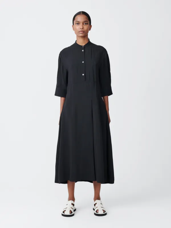 Sabo Dress in Darkest Navy sold by Studio Nicholson