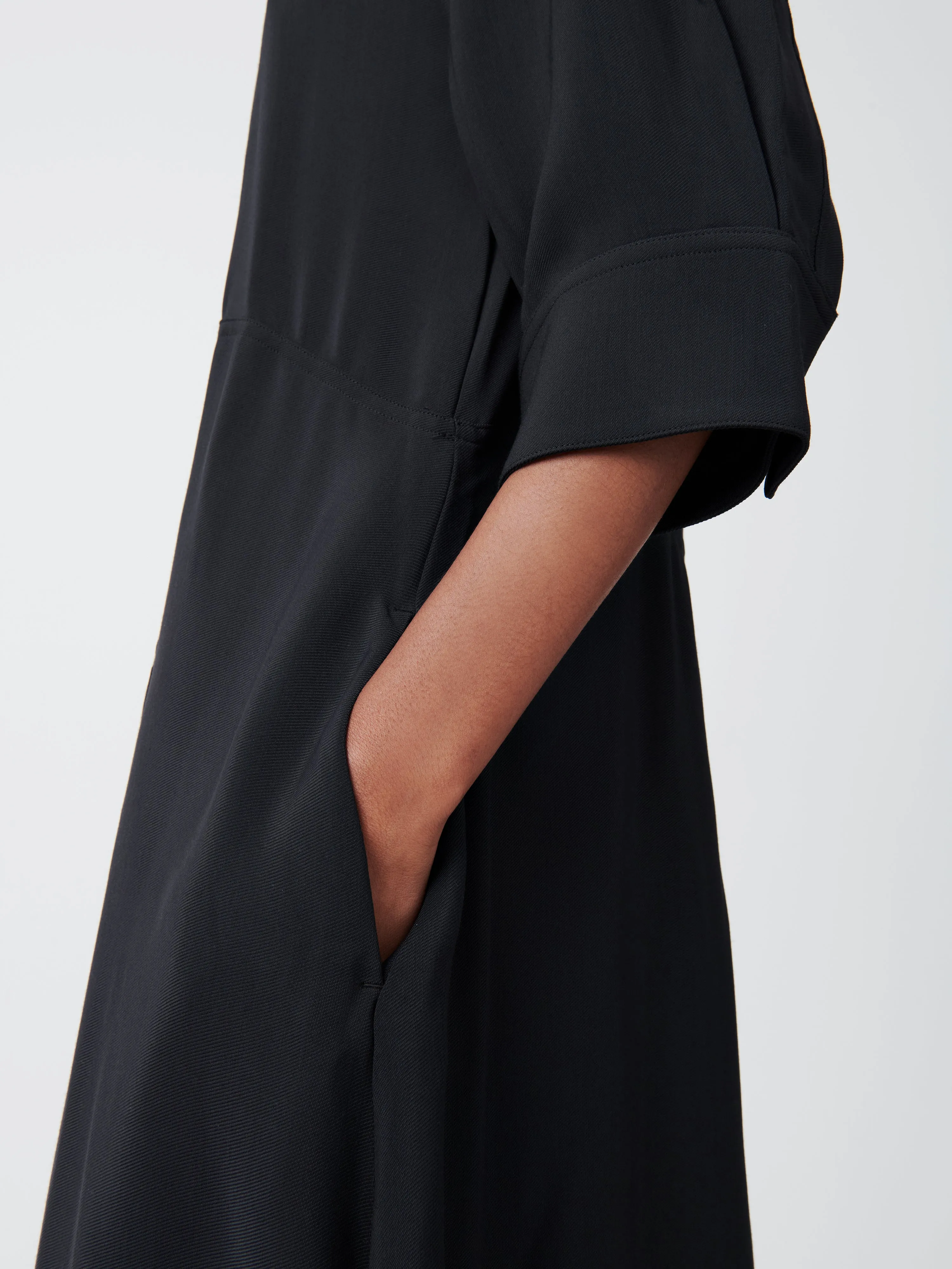 Sabo Dress in Darkest Navy sold by Studio Nicholson product image thumbnail 5