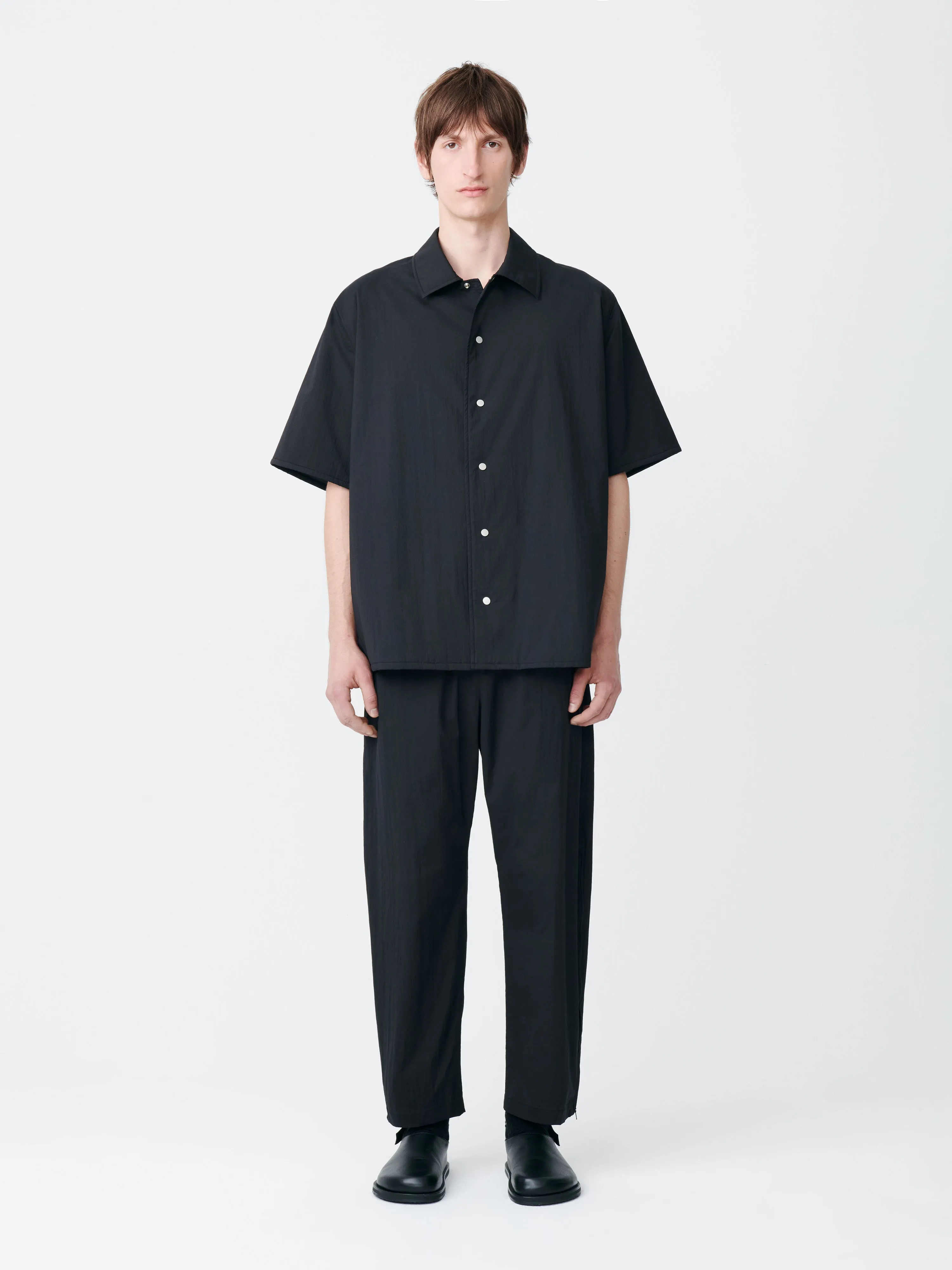 Feldt Shirt in Black sold by Studio Nicholson