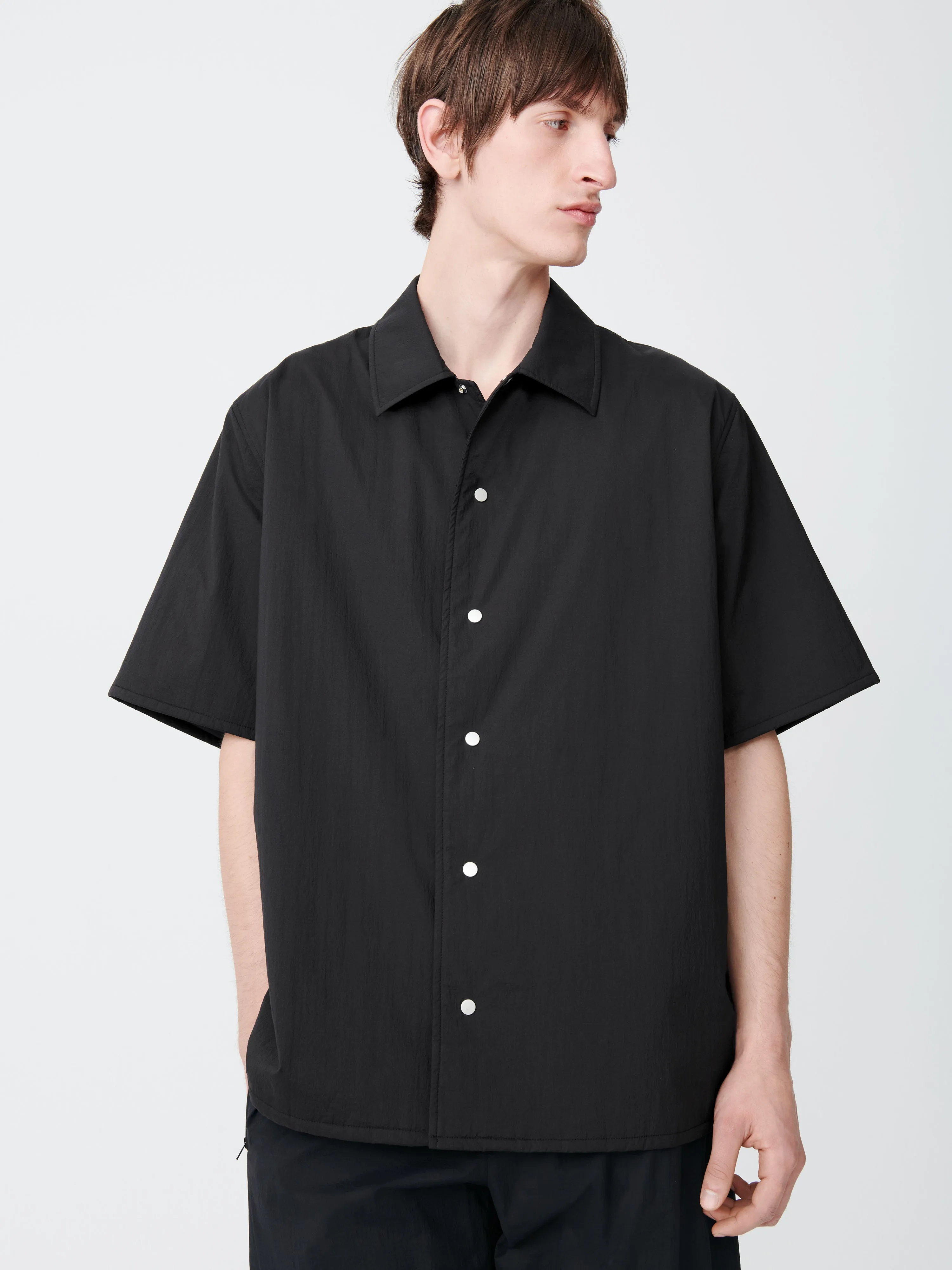Feldt Shirt in Black sold by Studio Nicholson product image thumbnail 4