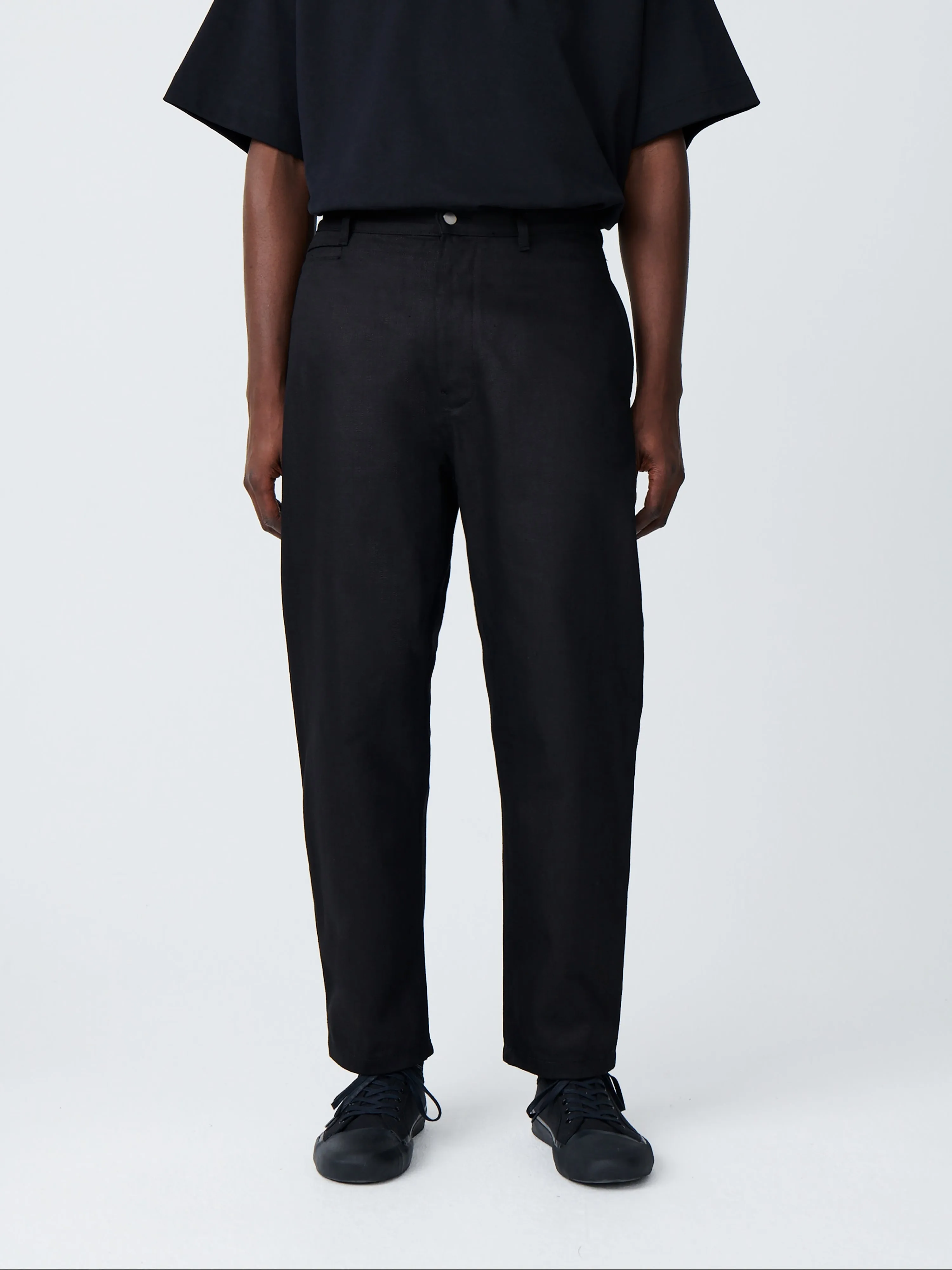 Bill Denim Pant in Black sold by Studio Nicholson product image thumbnail 3