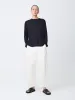 Akerman Denim Pant in Parchment sold by Studio Nicholson