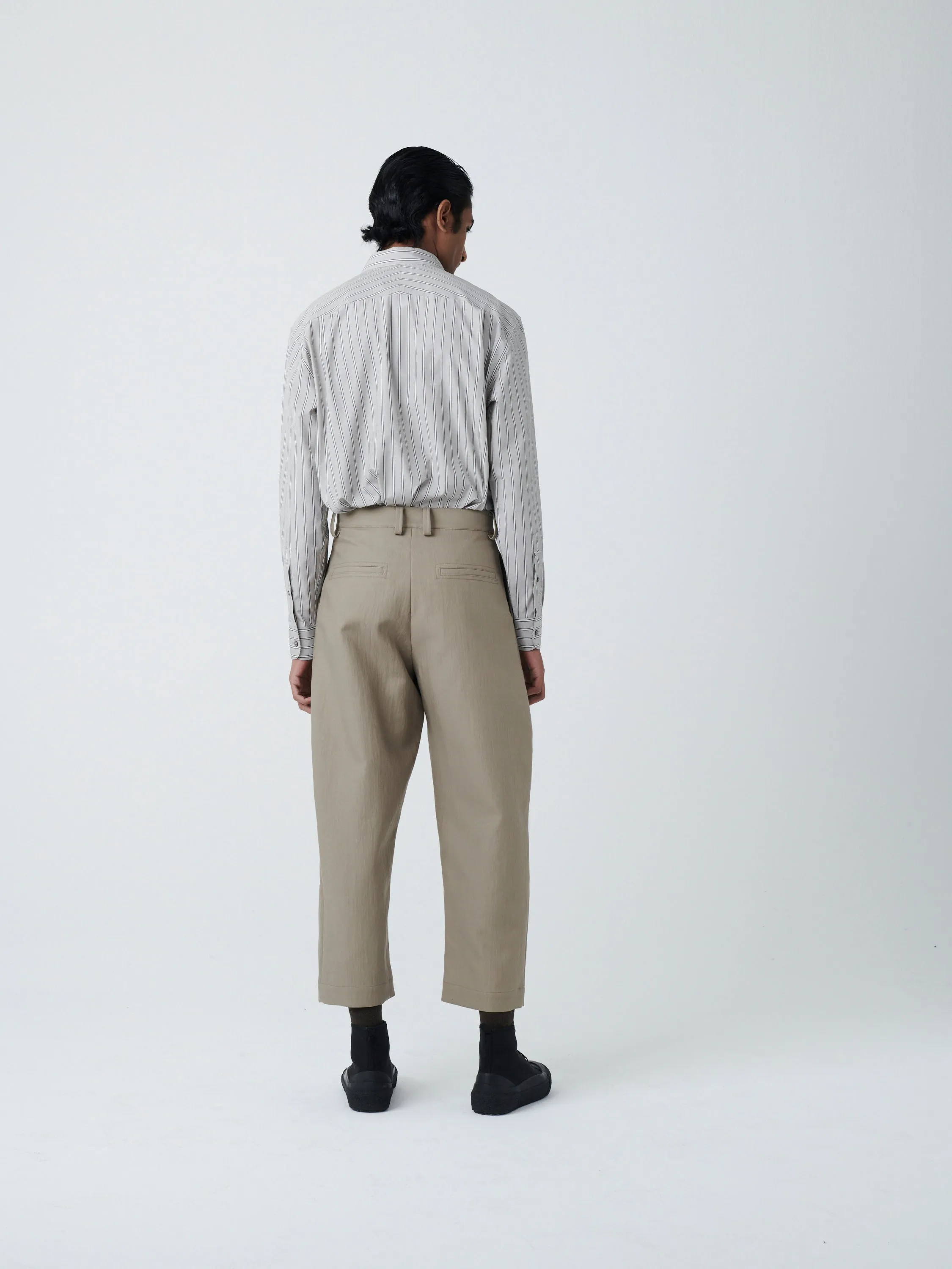 Voli Pant in Stone sold by Studio Nicholson product image thumbnail 3
