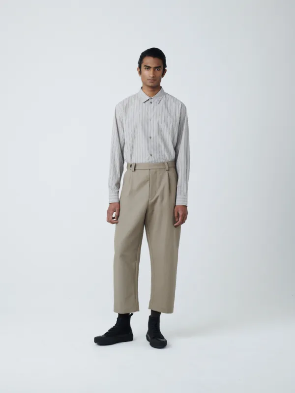 Voli Pant in Stone sold by Studio Nicholson