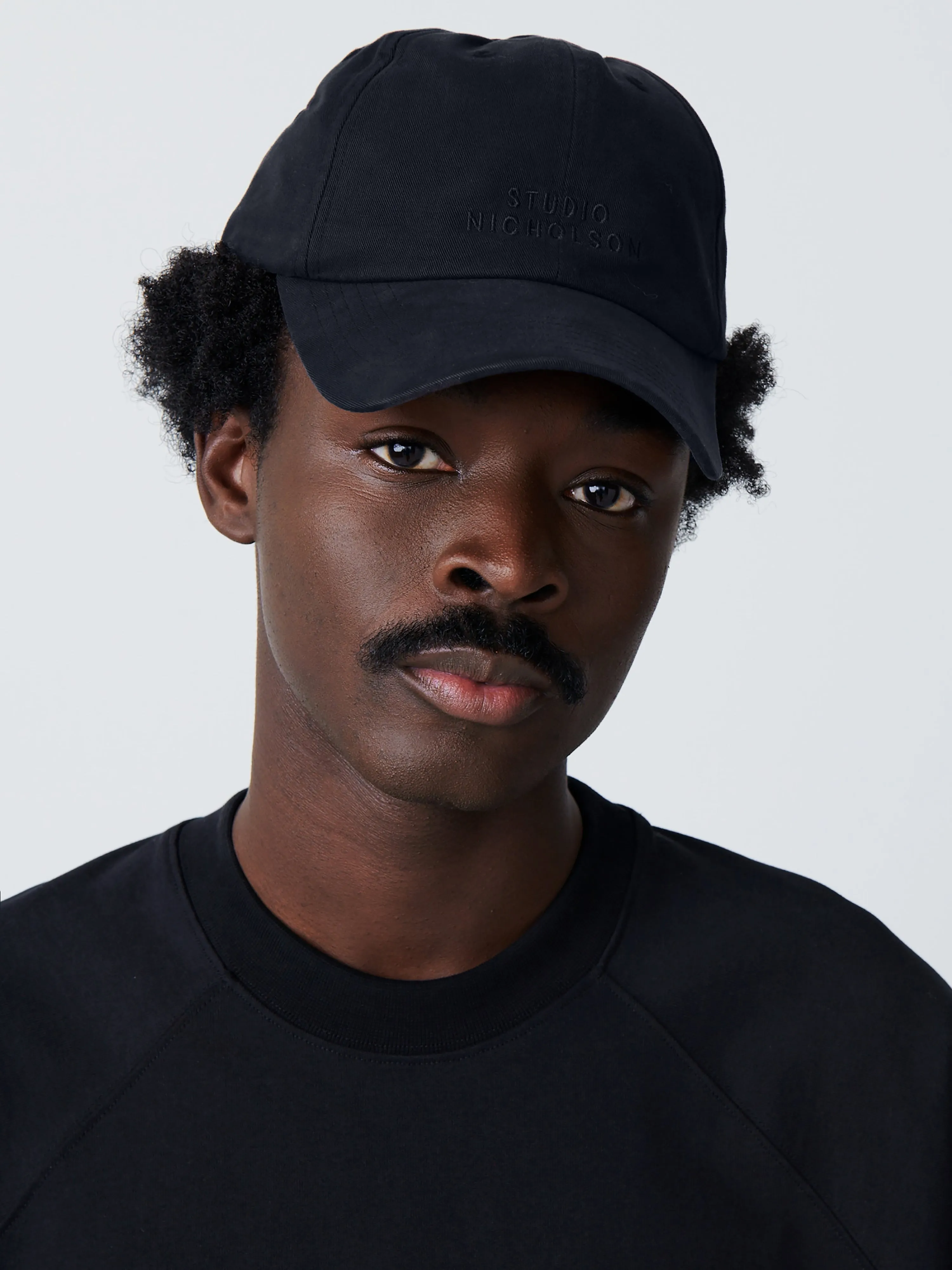 Logo Cap in Darkest Navy sold by Studio Nicholson product image thumbnail 4