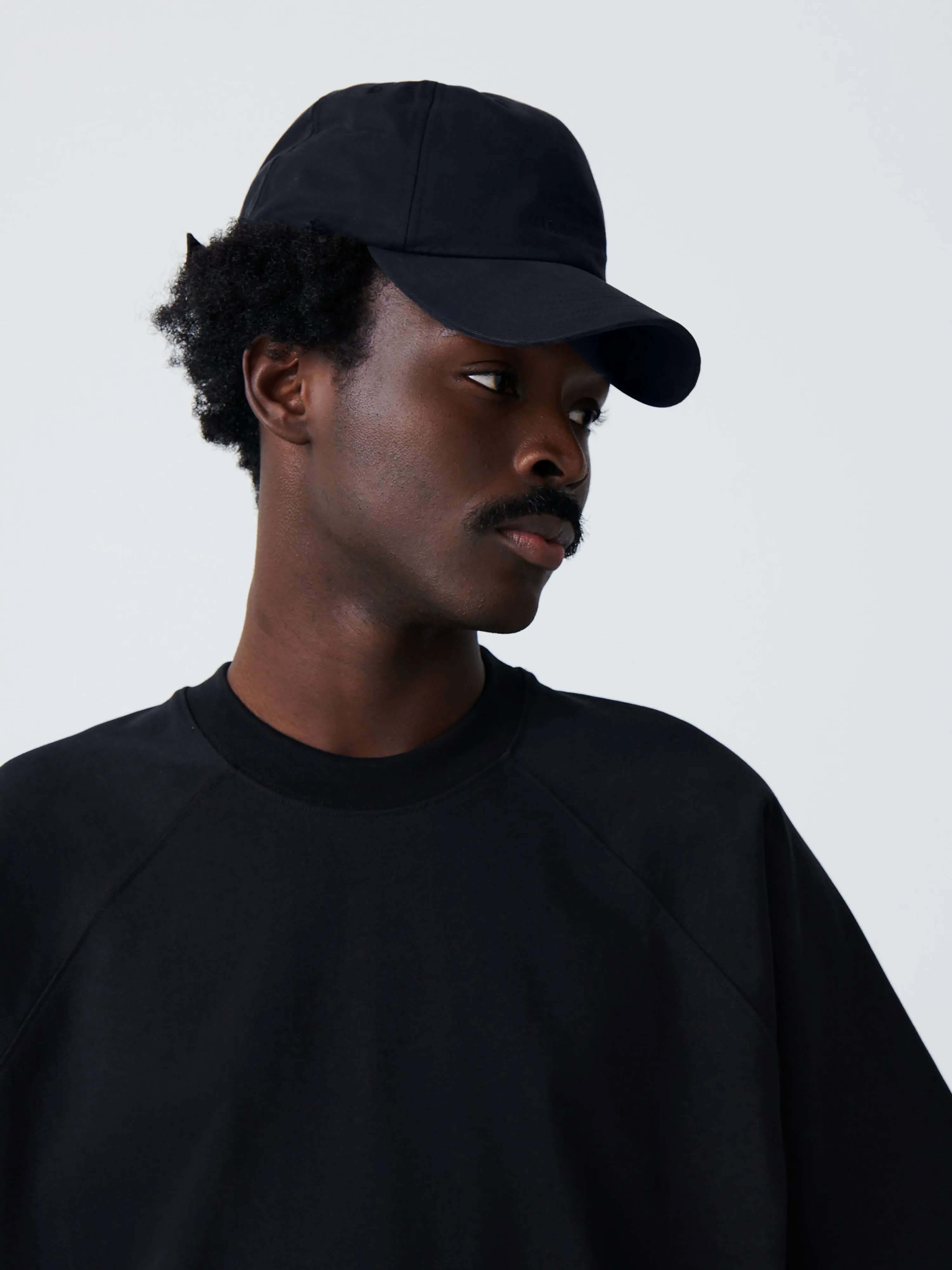 Logo Cap in Darkest Navy sold by Studio Nicholson product image thumbnail 5