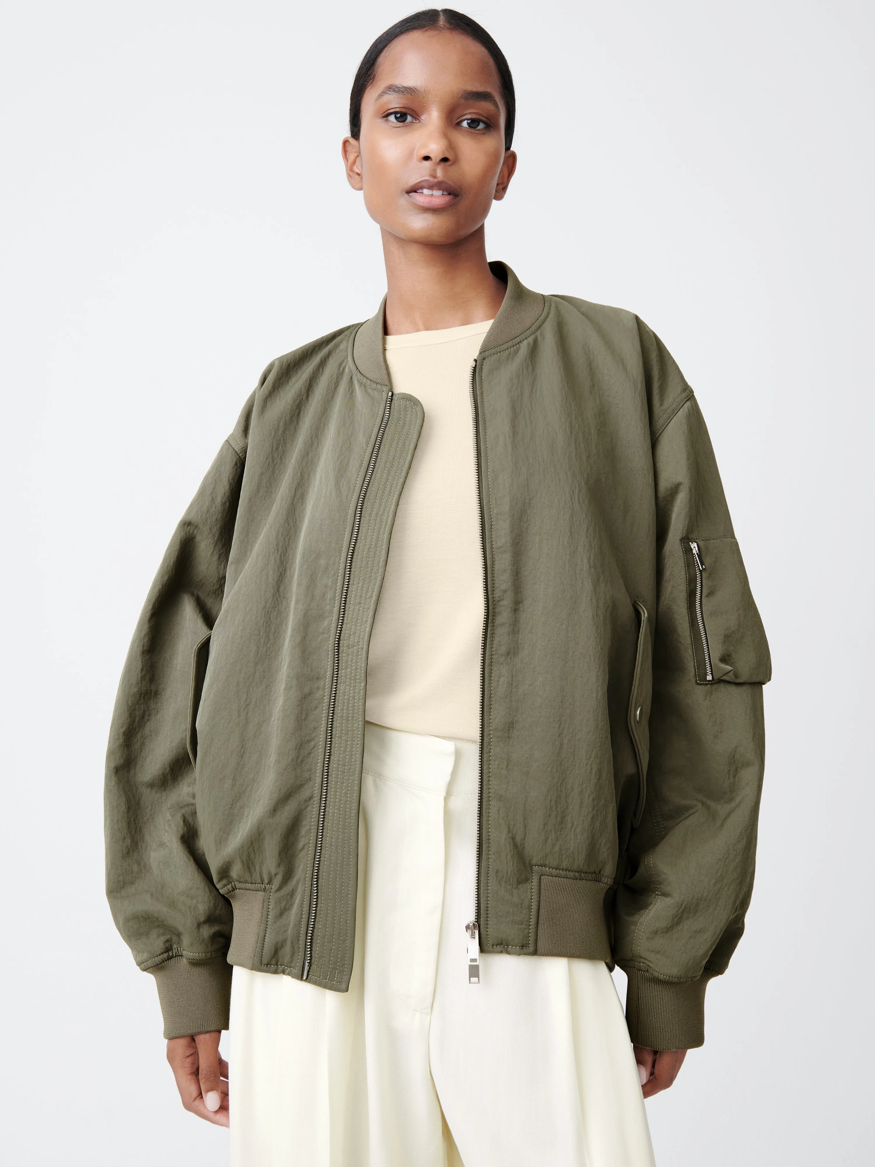 Kora Jacket in Sage sold by Studio Nicholson